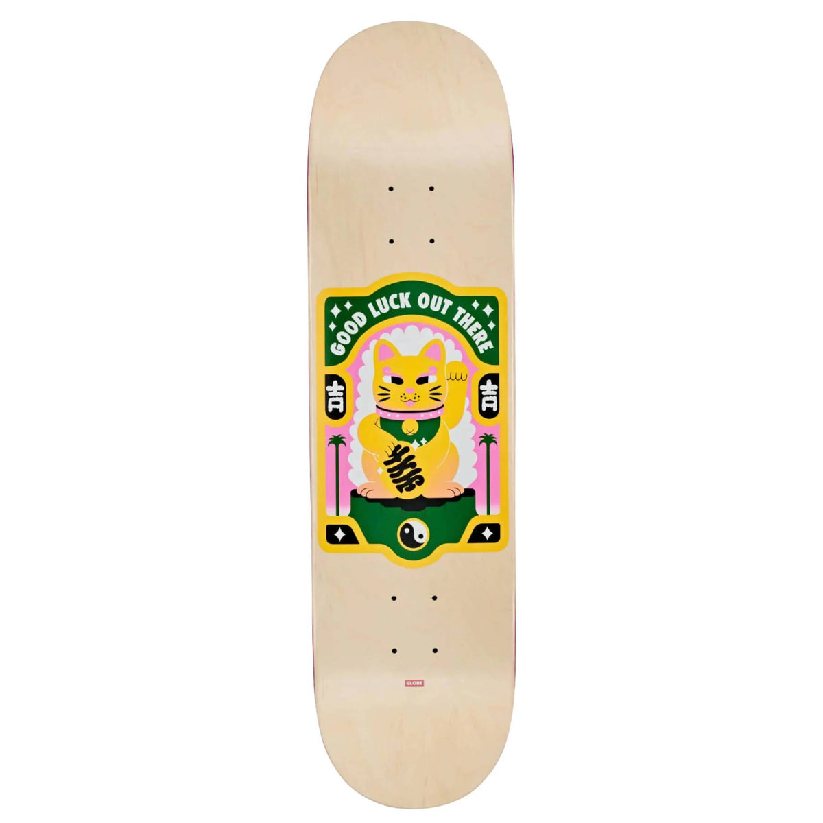 Tabla Skate Globe G2 Maneki Lucky Gold 8.375 + Lija