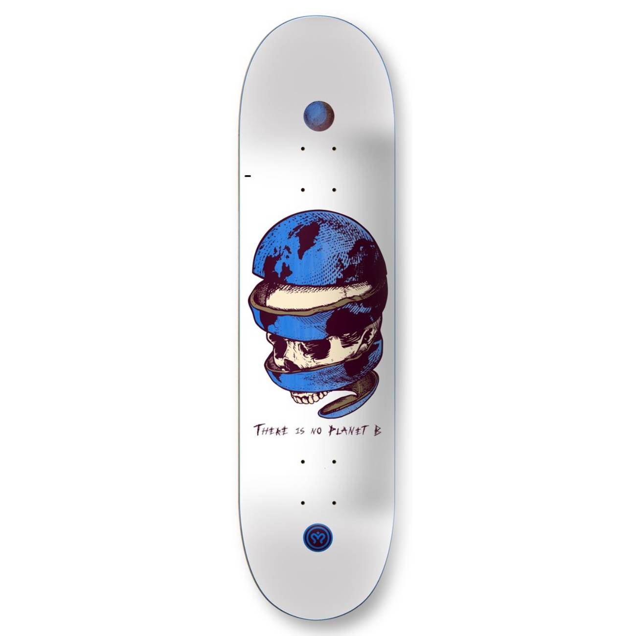 Tabla Skate Imagine No Planet B 8.25 + Lija