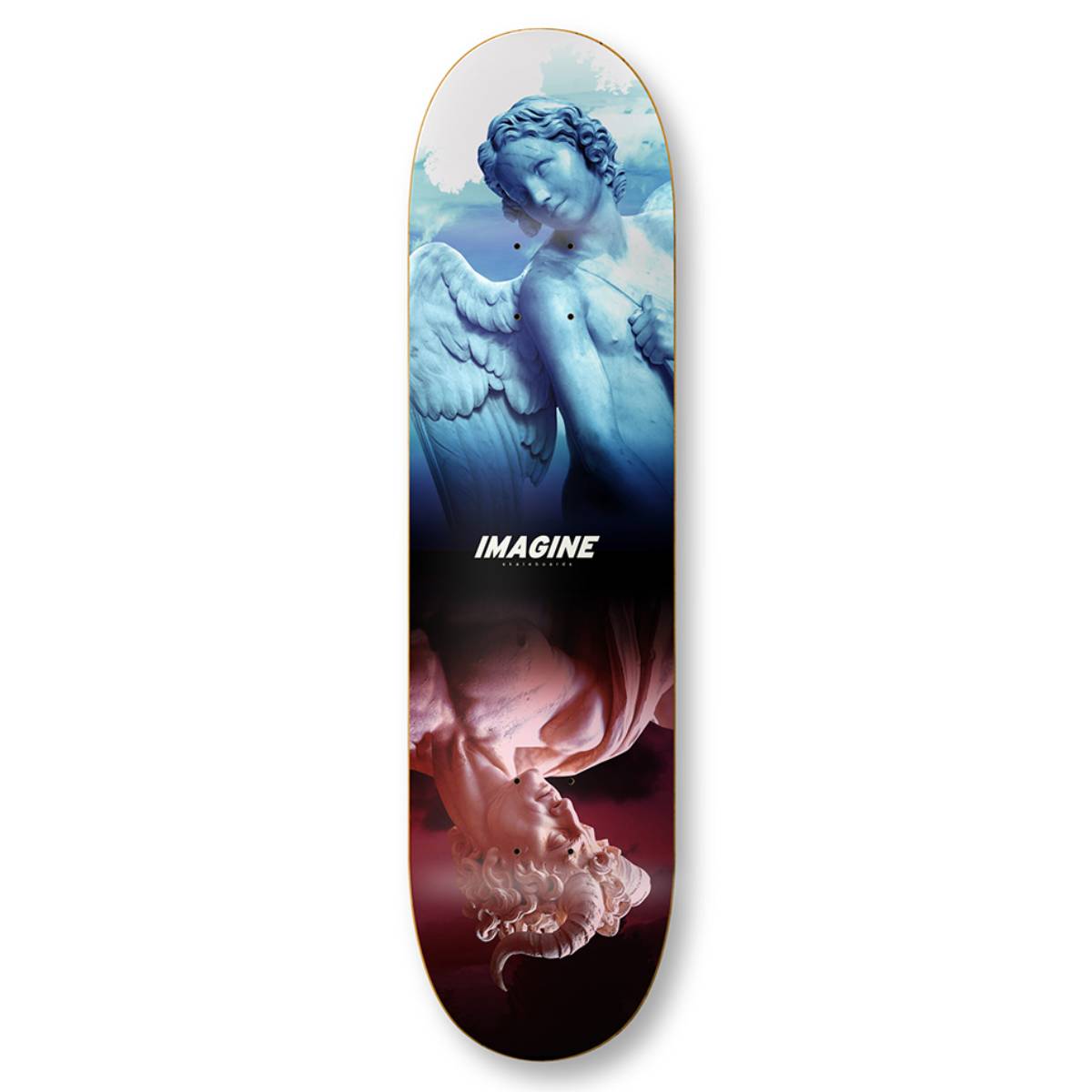Tabla Skate Imagine Heaven vs Hell 8.5 + Lija