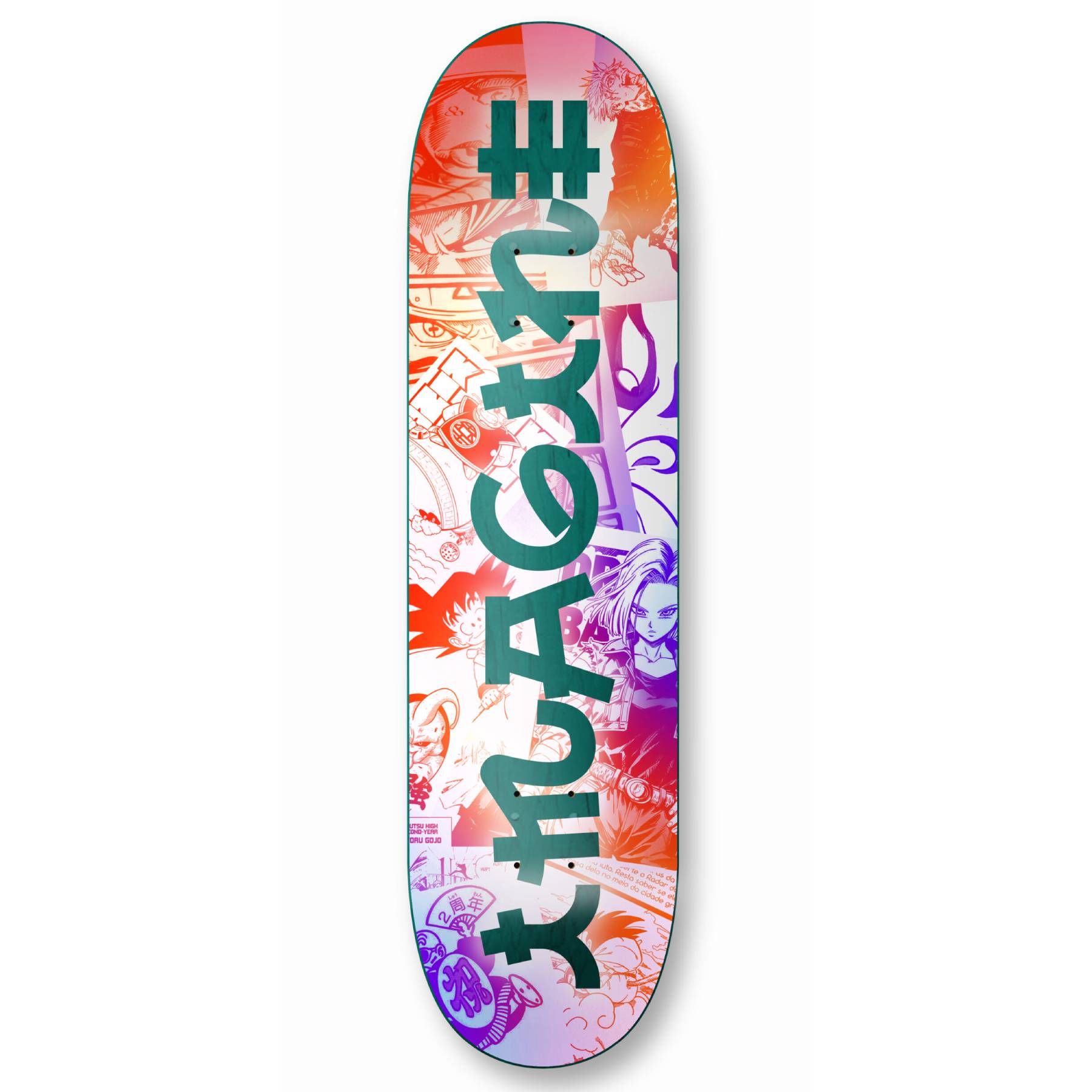 Tabla Skate Imagine Manganime 8.5 + Lija