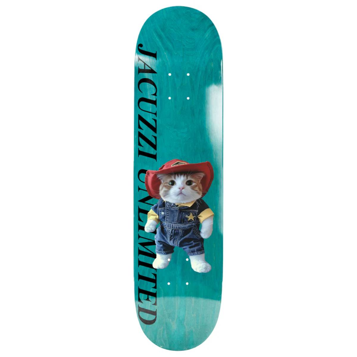 Tabla Skate Jacuzzi First Rodeo Teal 8.5 + Lija