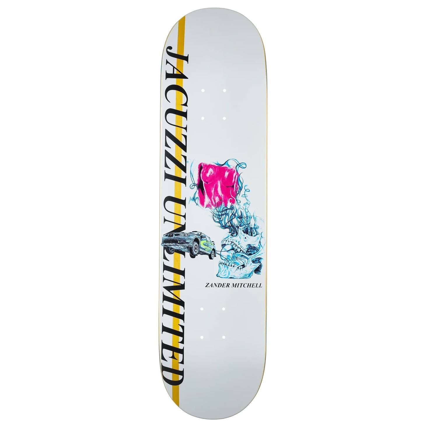 Tabla Skate Jacuzzi Mitchell Race Car 8.5 + Lija