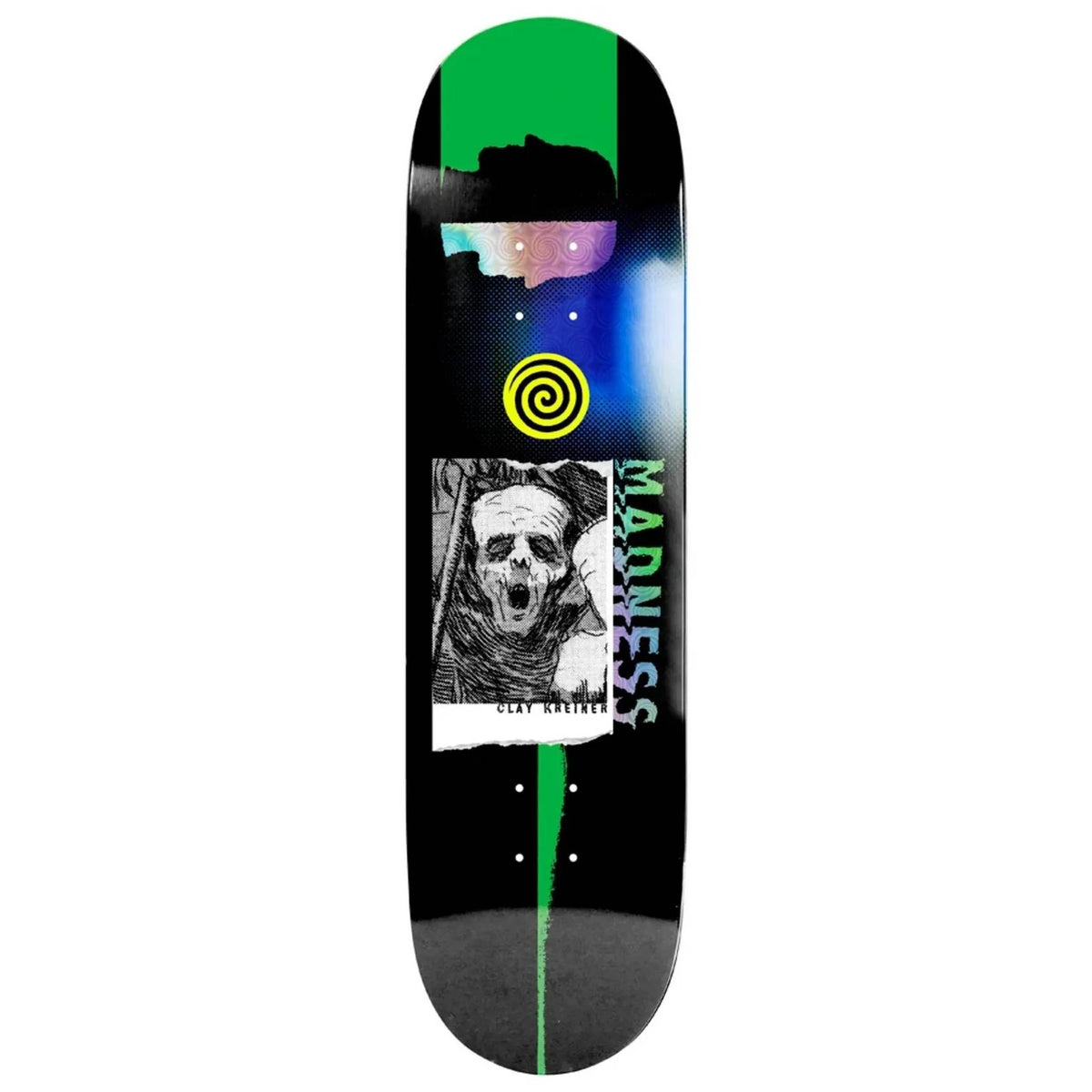 Tabla Skate Madness Kreiner Howling R7 8.5 + Lija
