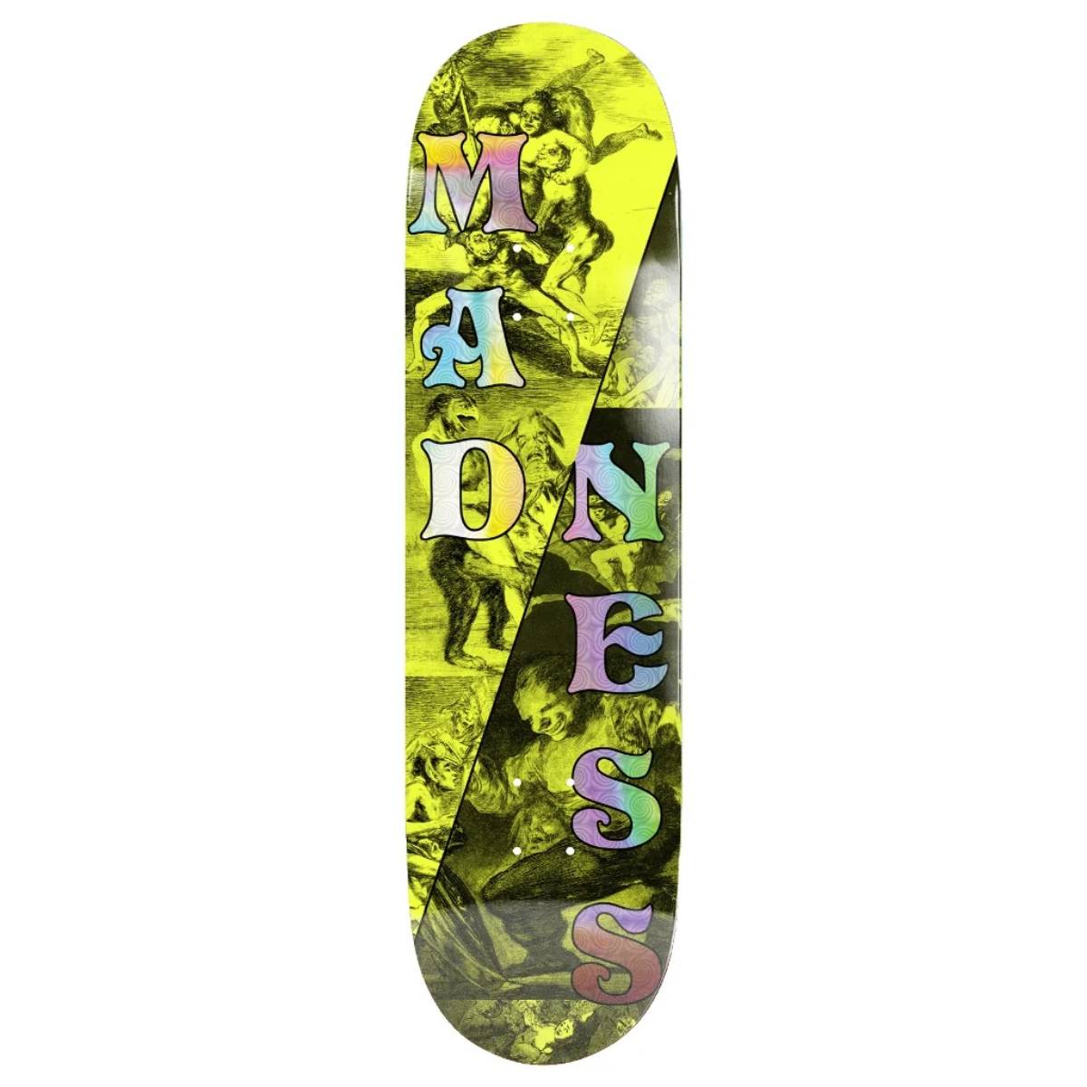Tabla Skate Madness Split R7 8.25 + Lija