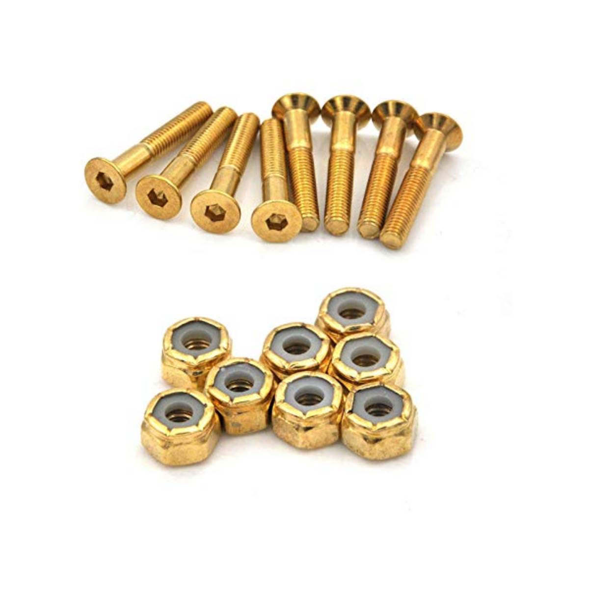 Tornillos Skate BDskateCo All Gold 1"