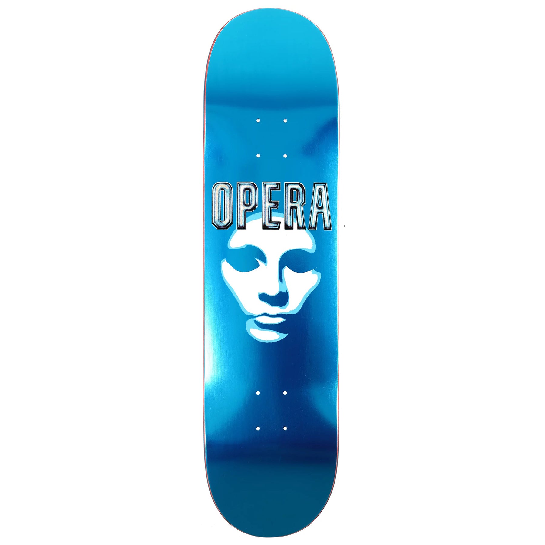 Tabla Skate Opera Mask Logo Blue 8.5 + Lija