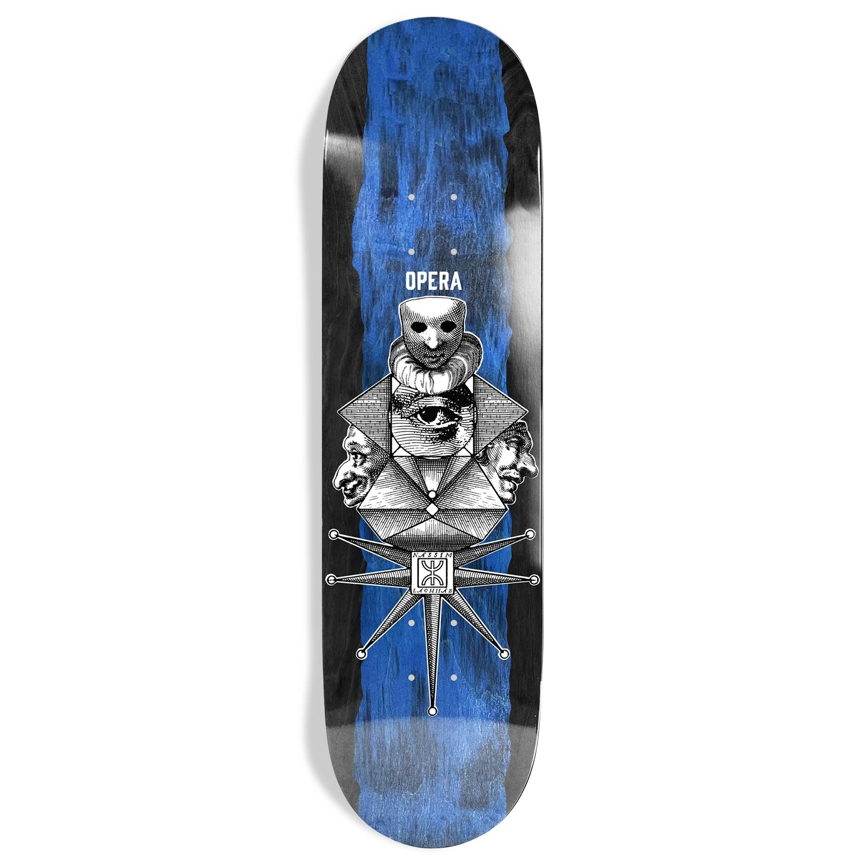 Tabla Skate Opera Nassim Lachlab Noble 8.375 + Lija