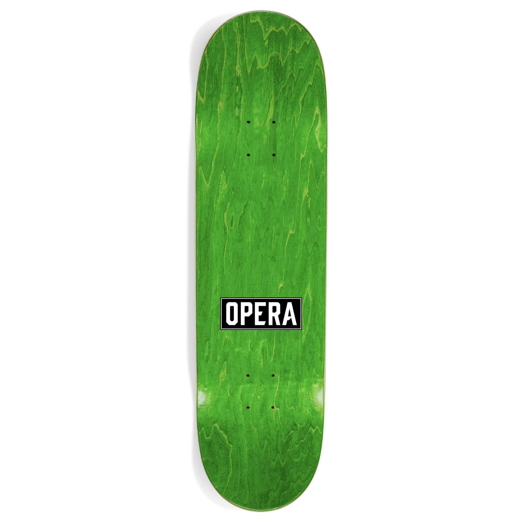 Tabla Skate Opera Neo White 8.5 + Lija
