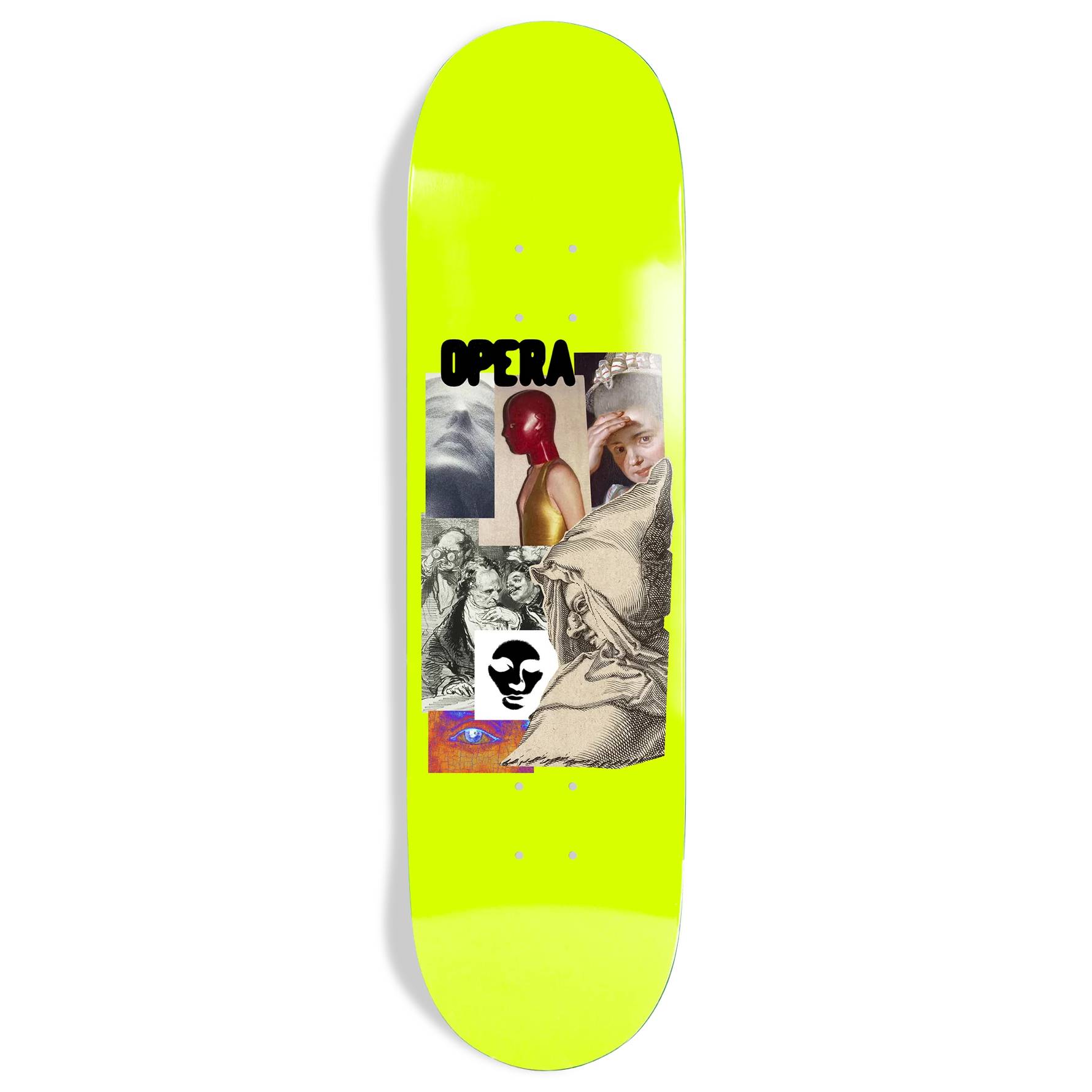 Tabla Skate Opera Clips 8.375 + Lija