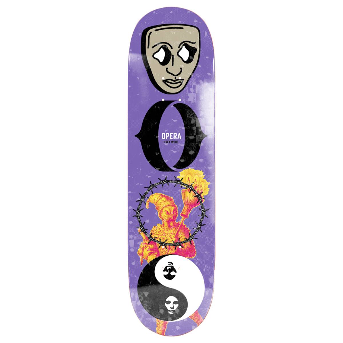 Tabla Skate Opera Wood Piece 8.75 + Lija