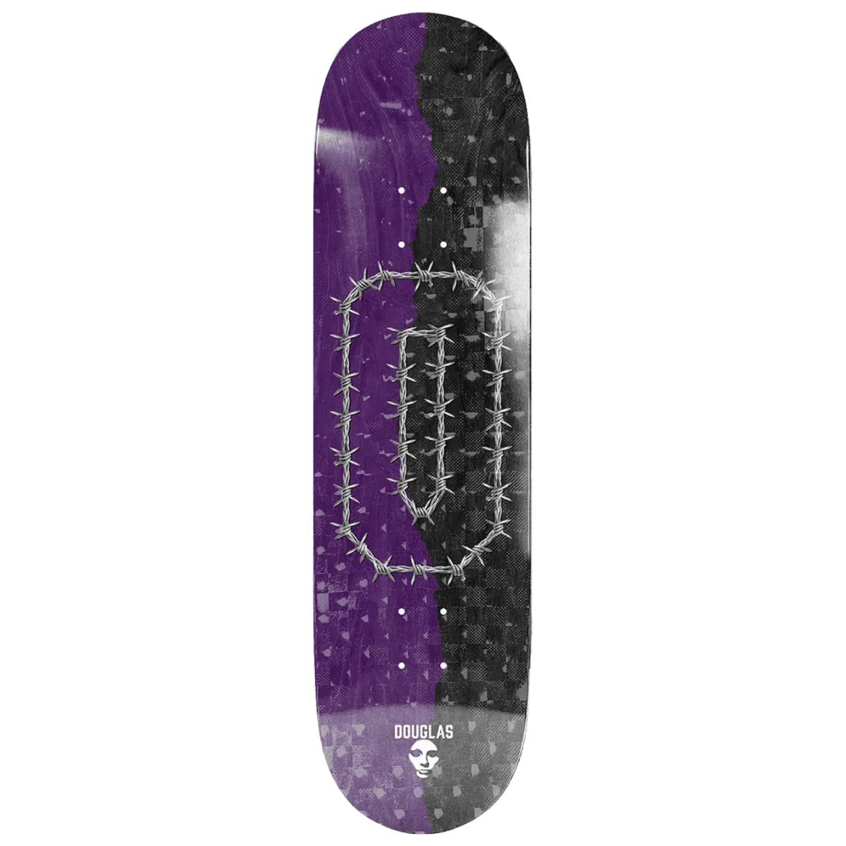 Tabla Skate Opera Douglas Big O Purple Black 8.25 + Lija