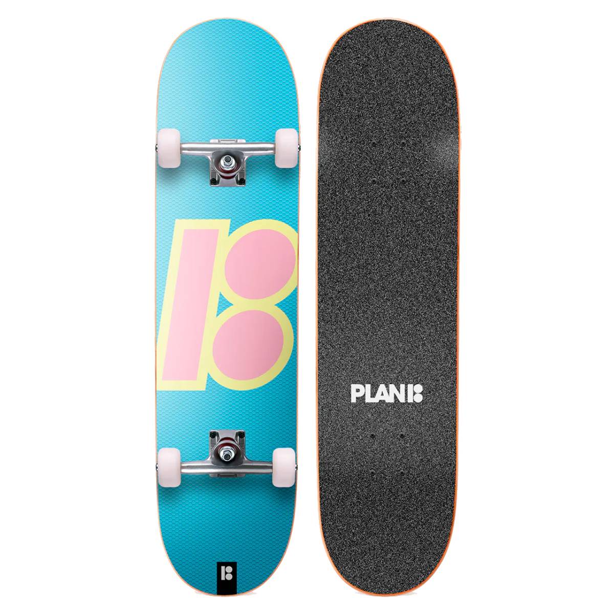 Tabla Skate Completa Plan B Slanted OG Blue 8.125