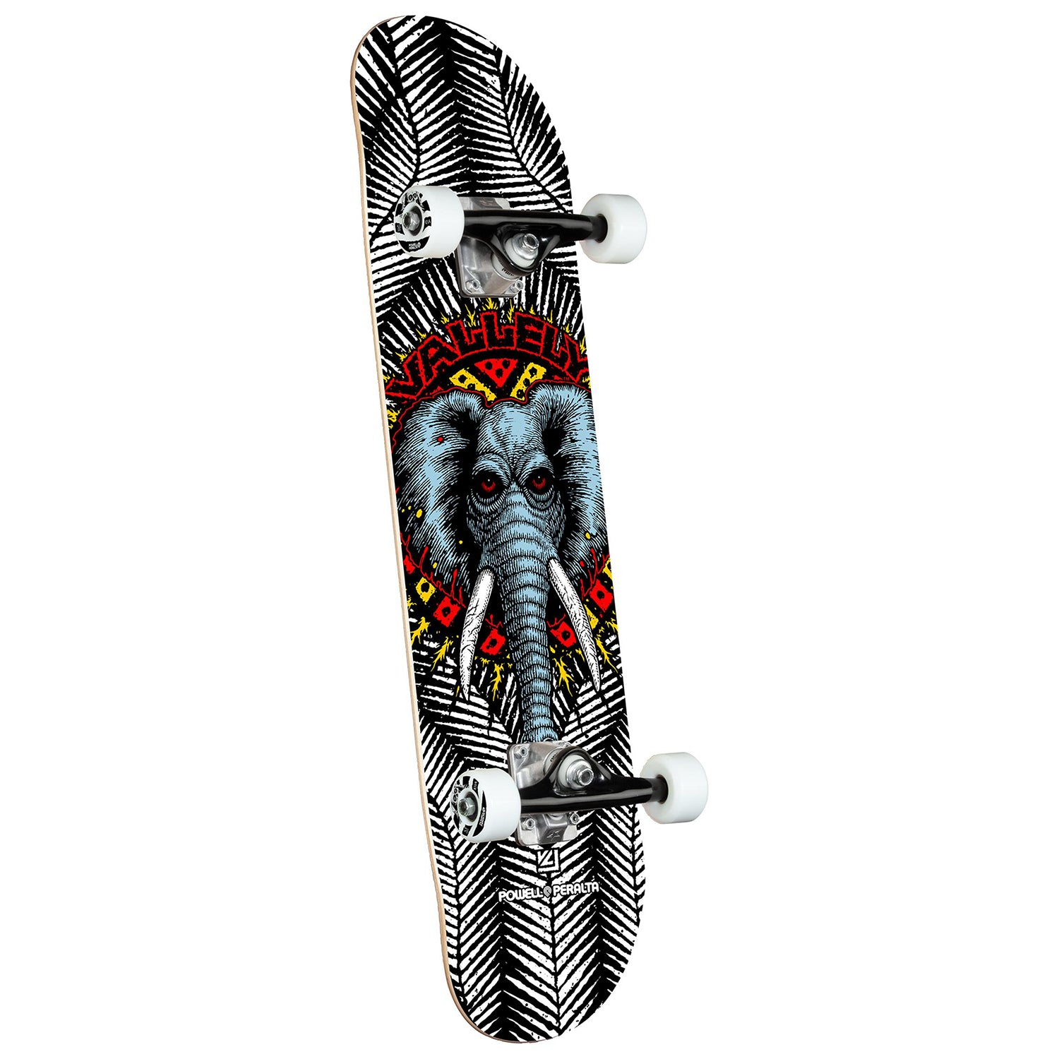 Tabla Skate Completa Powell Peralta Vallely Elephant White 8.0