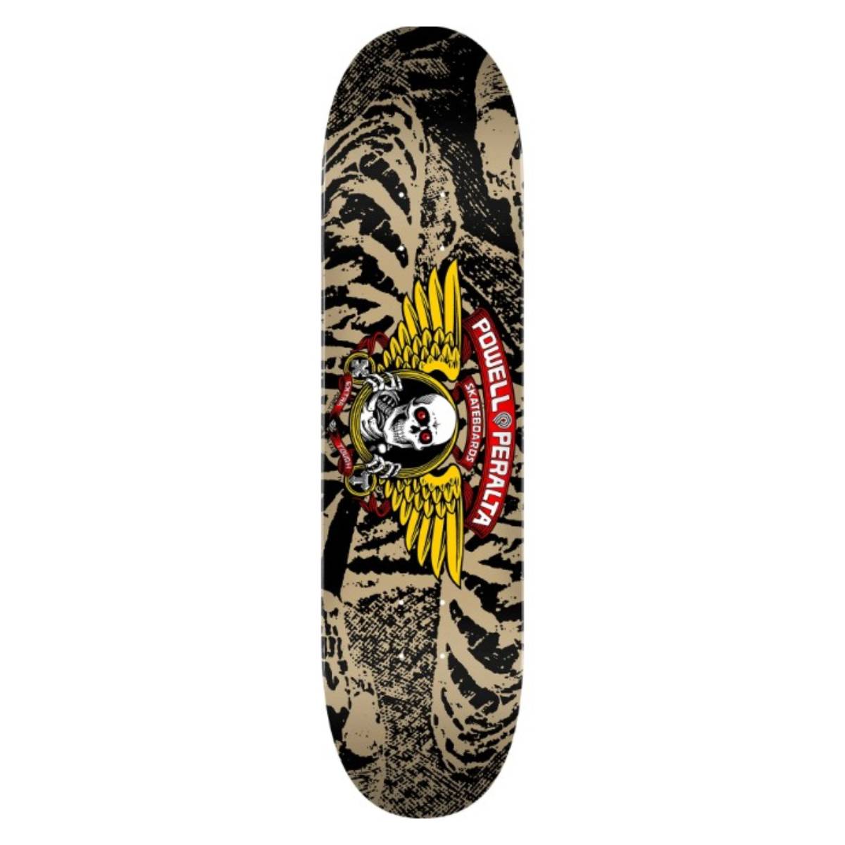 Tabla Skate Powell Peralta Winged Ripper Khaki Black 8.0 + Lija