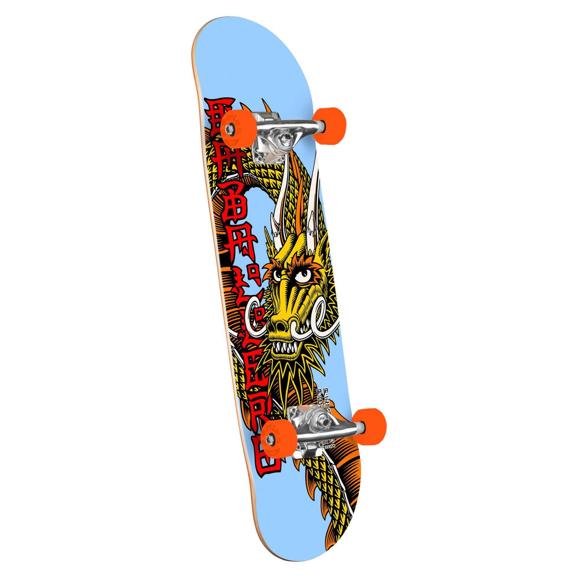 Tabla Skate Completa Powell Peralta Cab Bans This Light Blue 7.5
