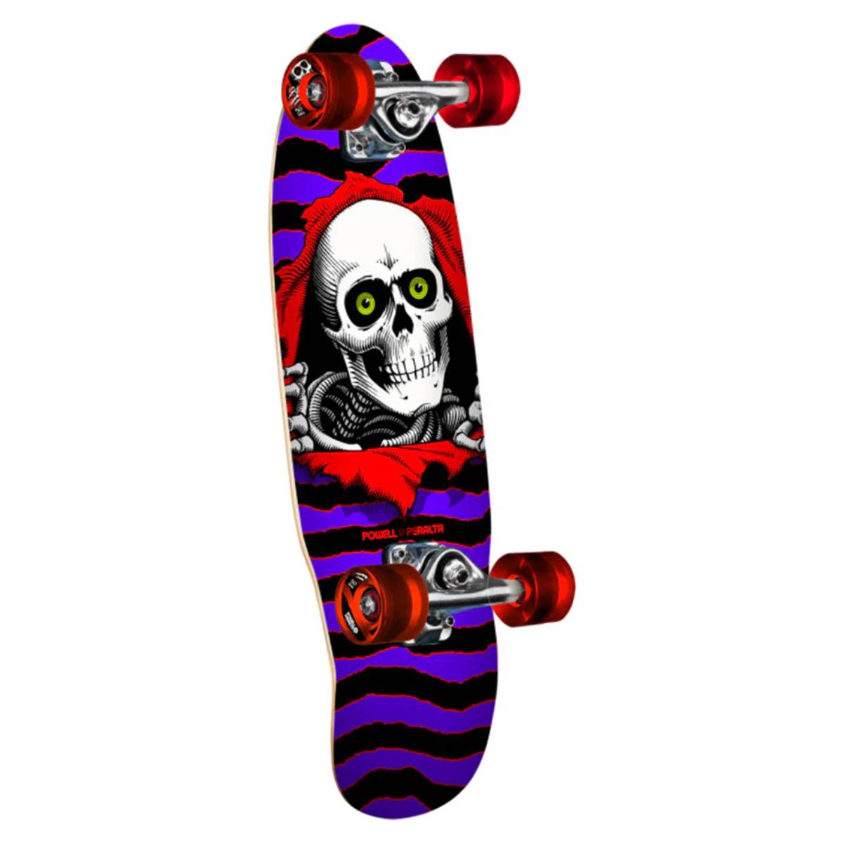 Cruiser Powell Peralta Mini Ripper Purple Red 7.5