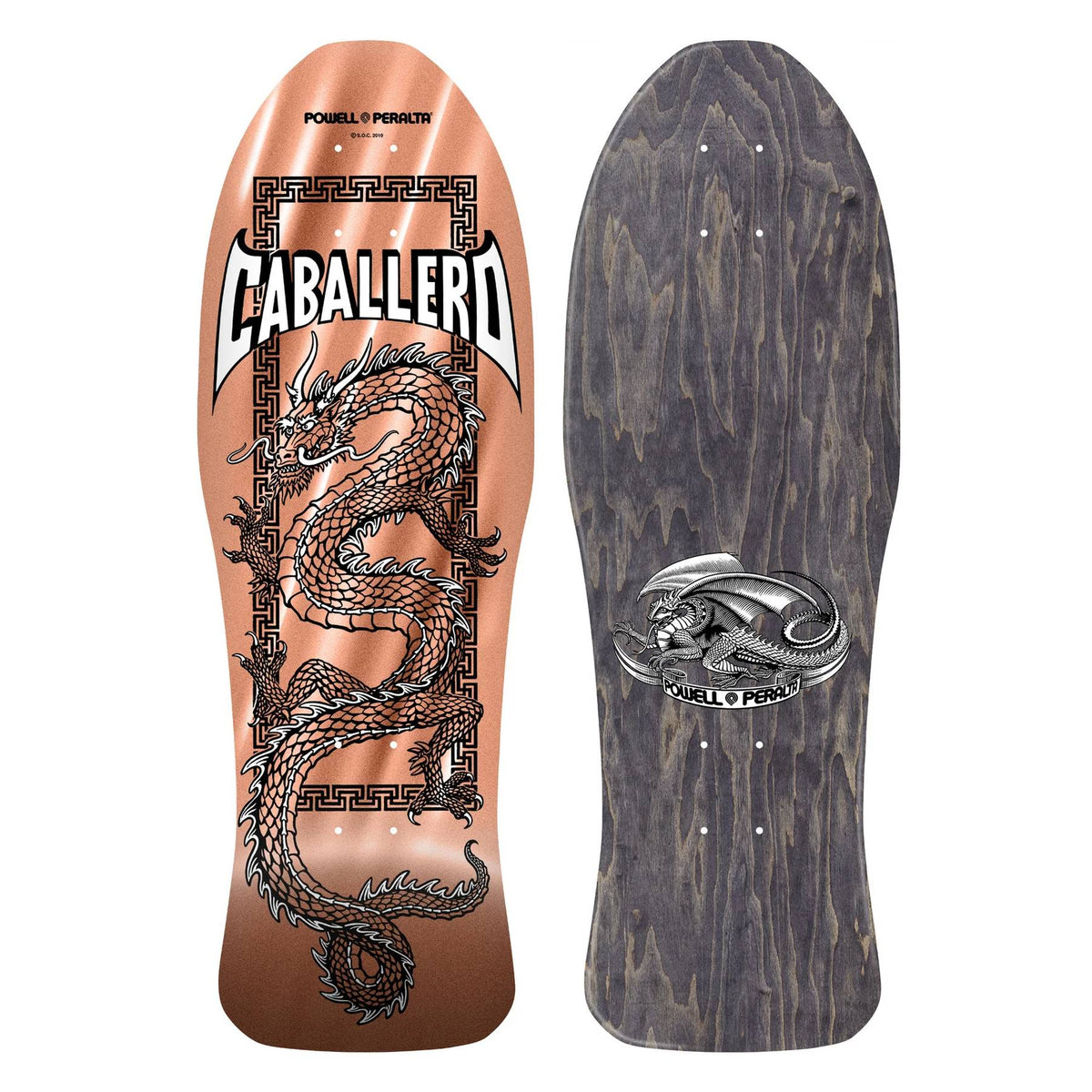 Tabla Skate Powell Peralta Steve Caballero Chinese Dragon 24 Copper Foil 10.0