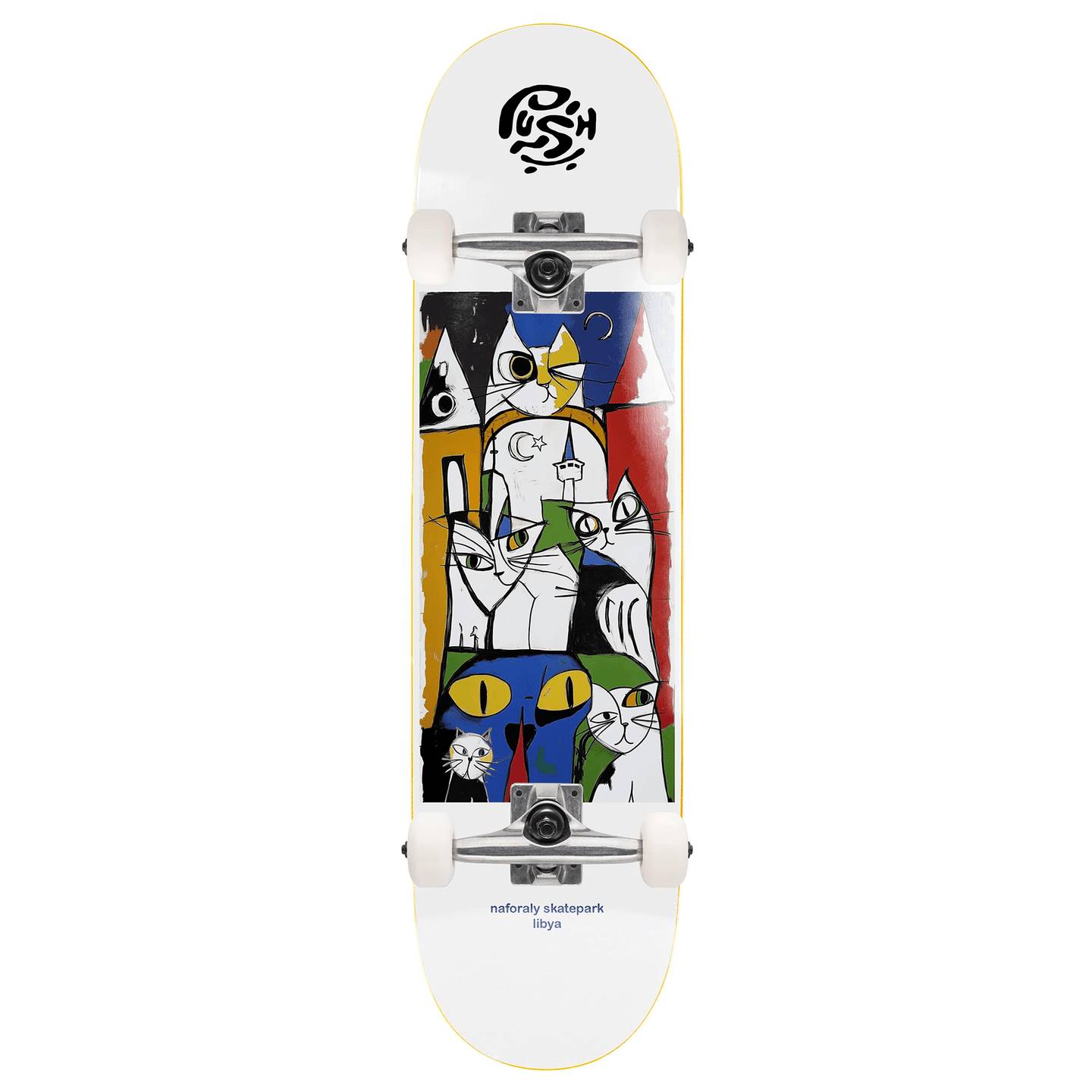Tabla Skate Completa Push Libya MLSL 8.0