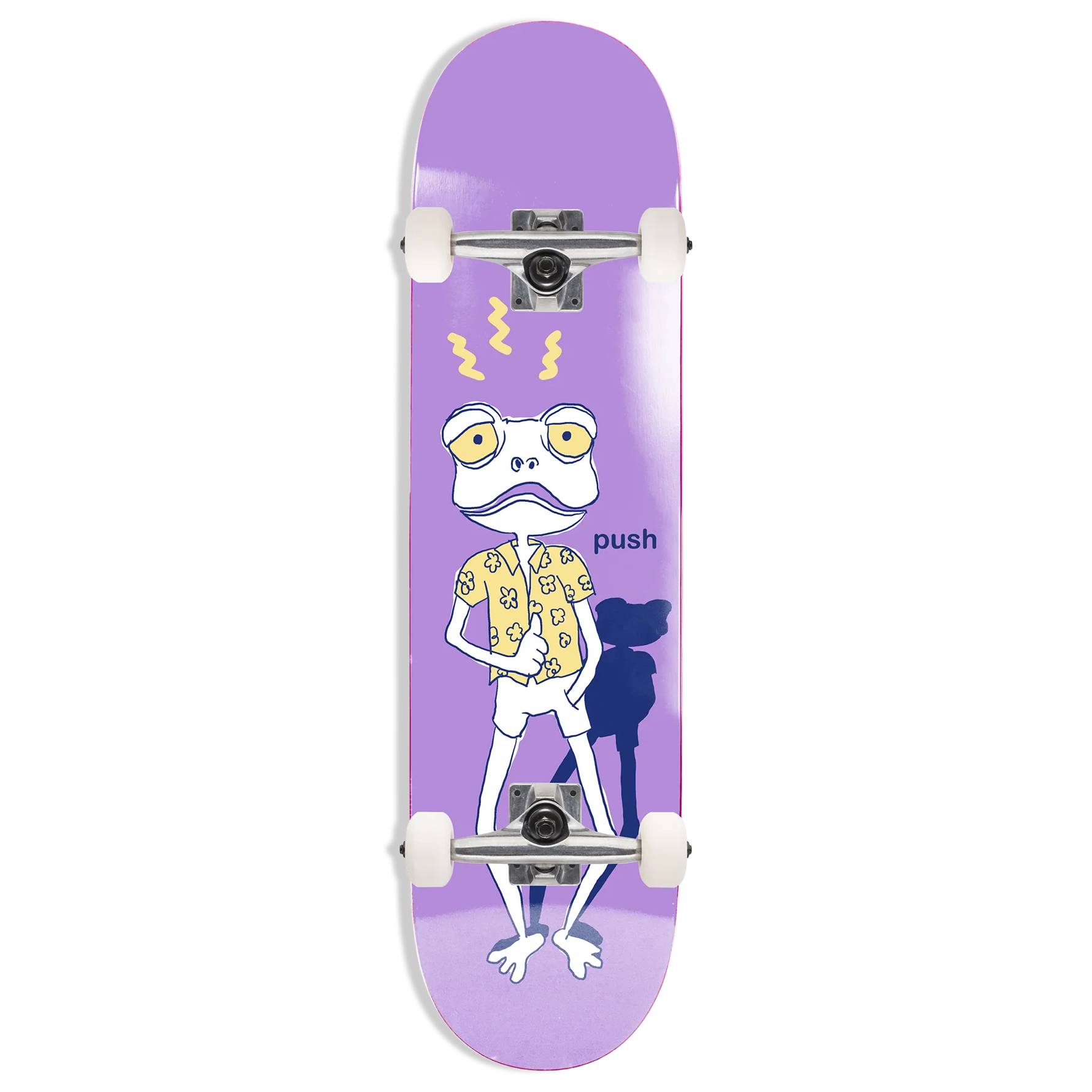 Tabla Skate Completa Push Froggy Sketch Soft Top 6.75 Niño