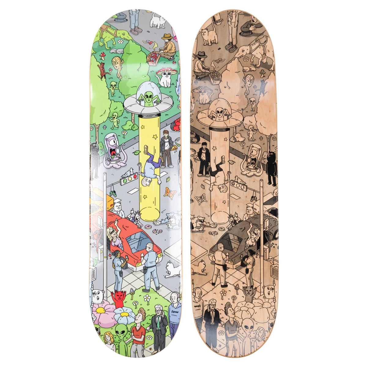 Tabla Skate Ripndip Nerm City 2 8.25 + Lija