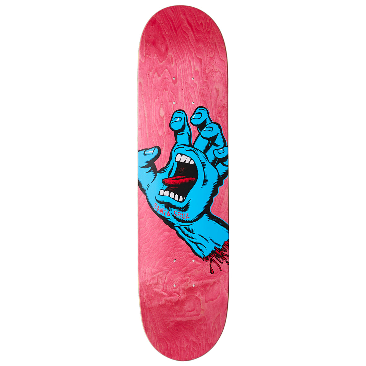 Tabla Skate Santa Cruz Screaming Hand Pink 7.8 + Lija