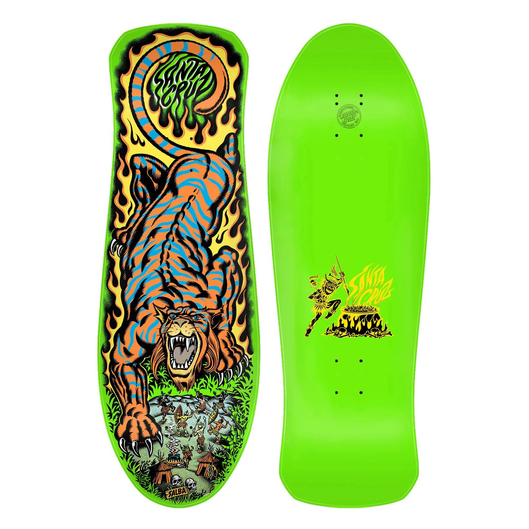 Tabla Skate Santa Cruz Salba Tiger Reissue 10.3