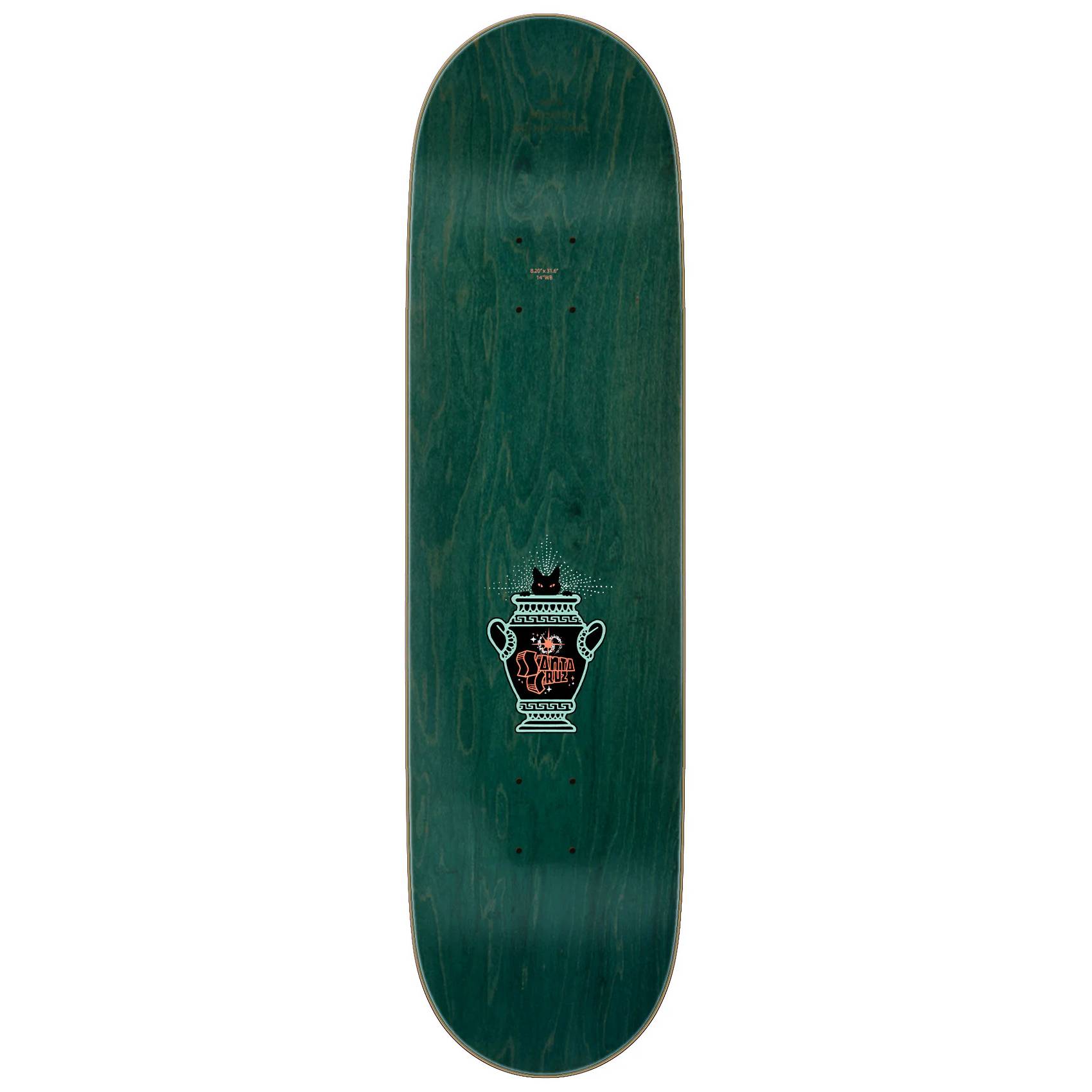 Tabla Skate Santa Cruz Asta Cosmic Eyes Twin Pro 8.2 + Lija