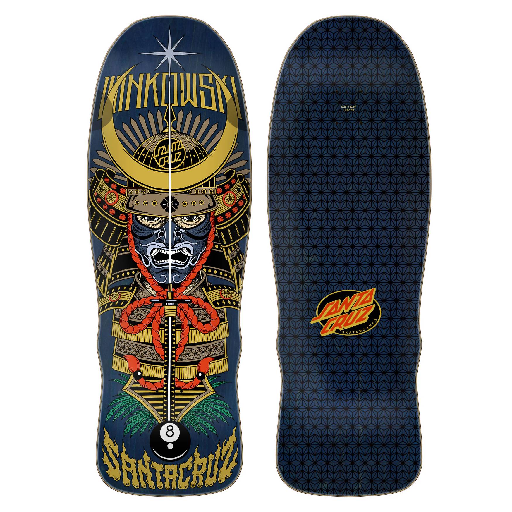 Tabla Skate Santa Cruz Winkowski Samurai Pro 10.35