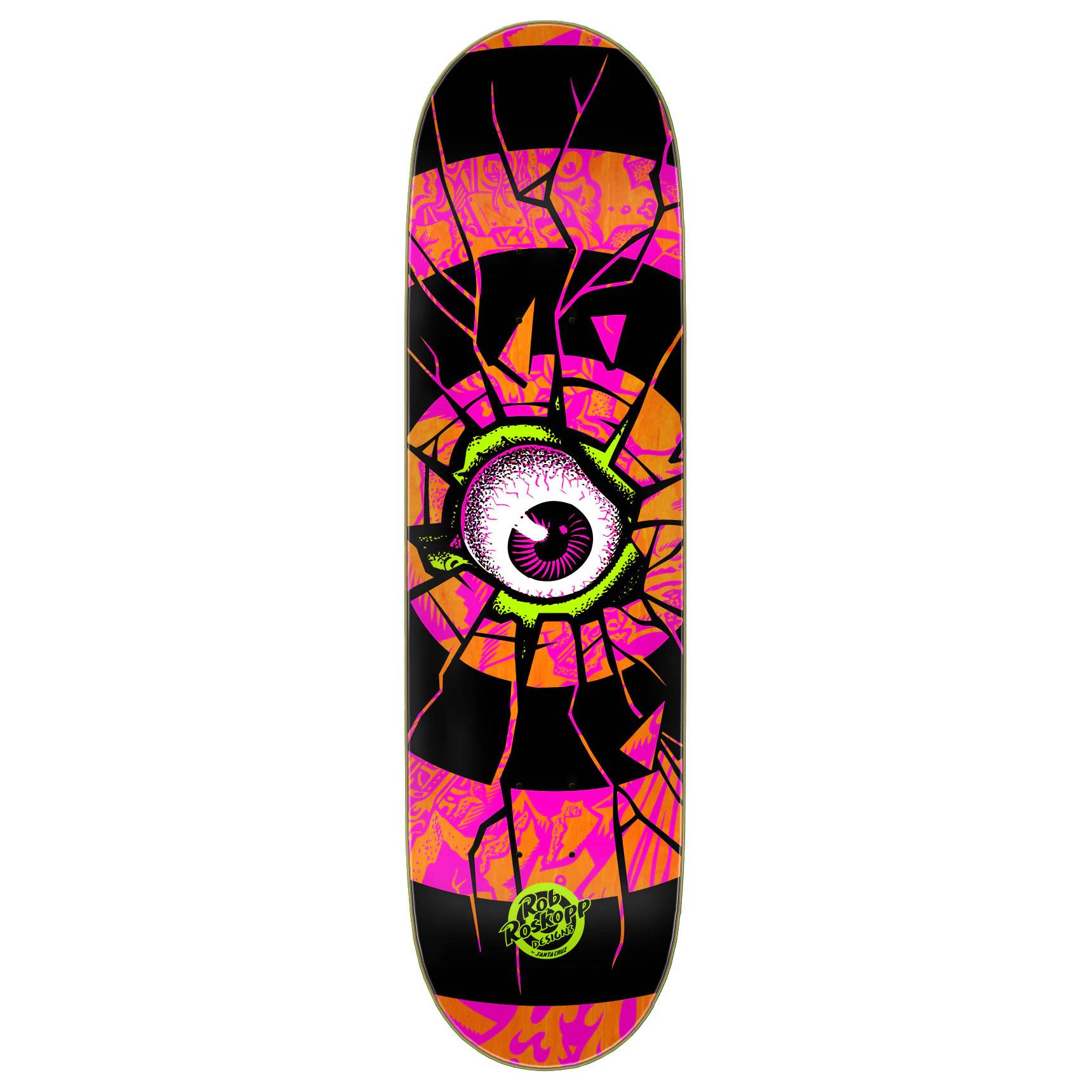 Tabla Skate Santa Cruz Roskopp Dissect 7 Ply Birch 8.5 + Lija
