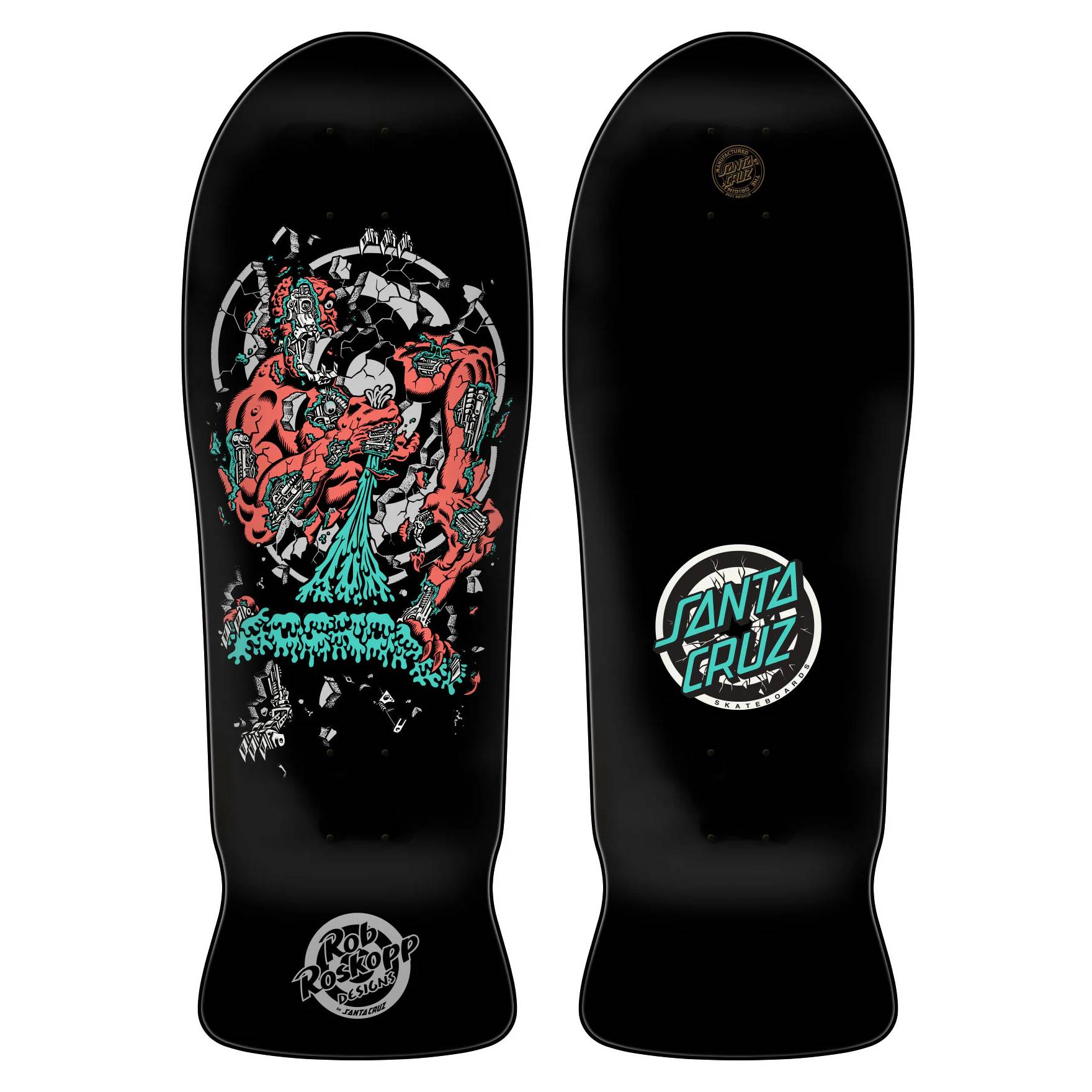 Tabla Skate Santa Cruz Roskopp Four Reissue 10.21