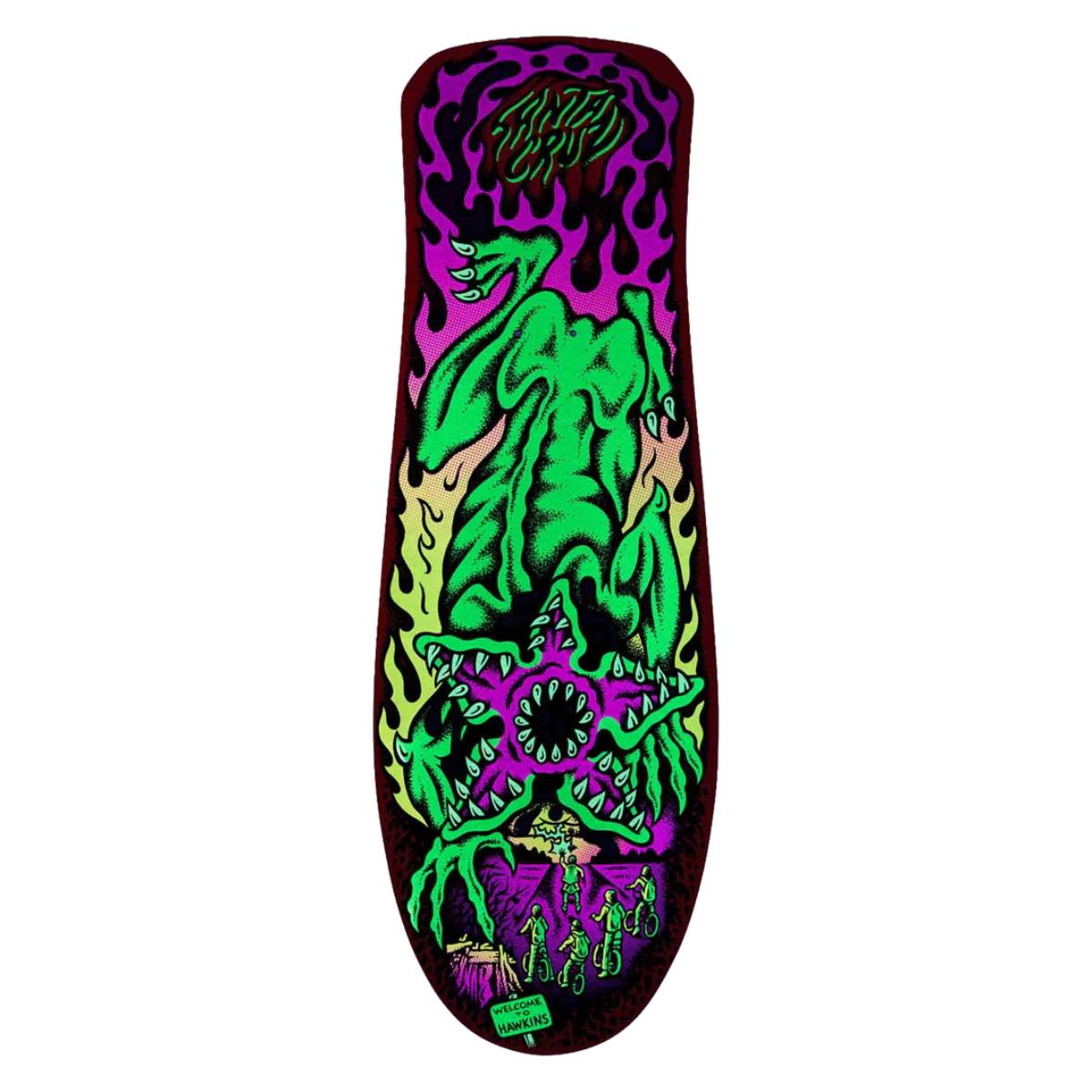 Tabla Skate Santa Cruz Stranger Things Salba Demogorgon 10.3