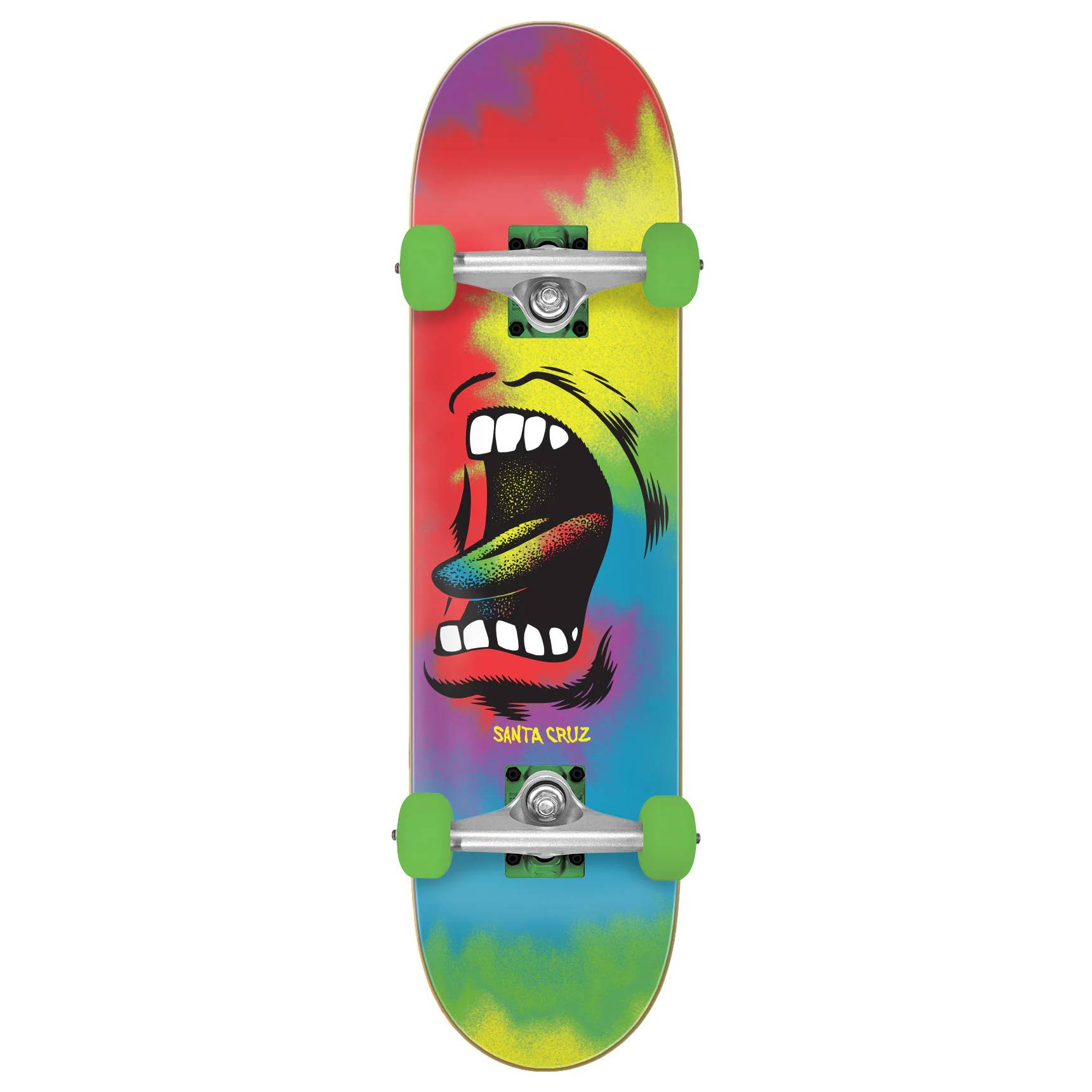 Tabla Skate Completa Santa Cruz Big Mouth Tie Dye Full 8.0