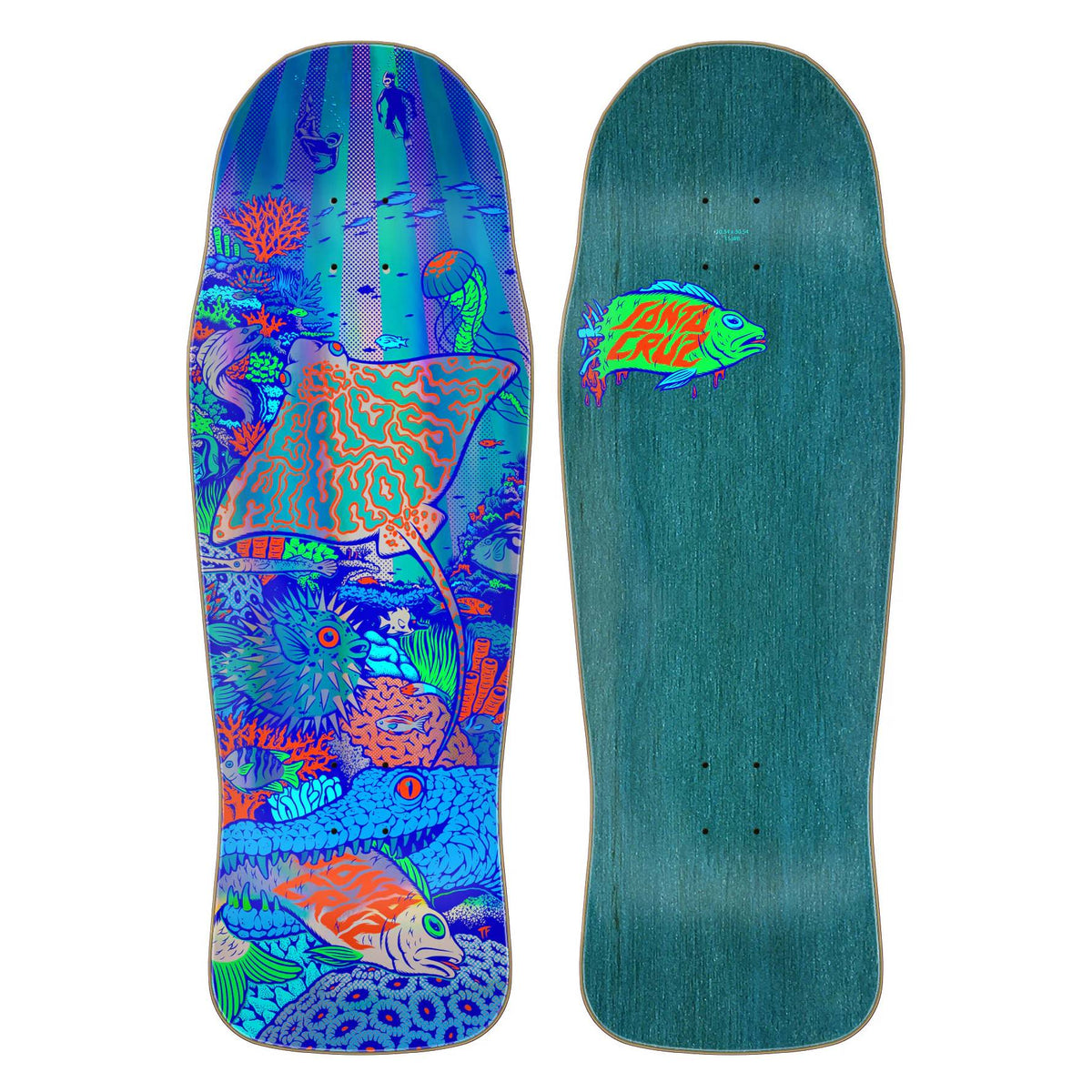Tabla Skate Santa Cruz Winkowski Aquatic Pro Shaped 10.34
