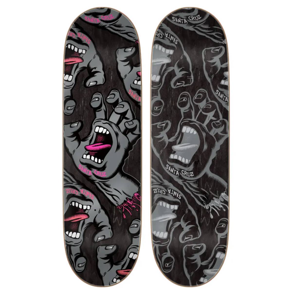 Tabla Skate Santa Cruz Crowded Hand 9.0 + Lija