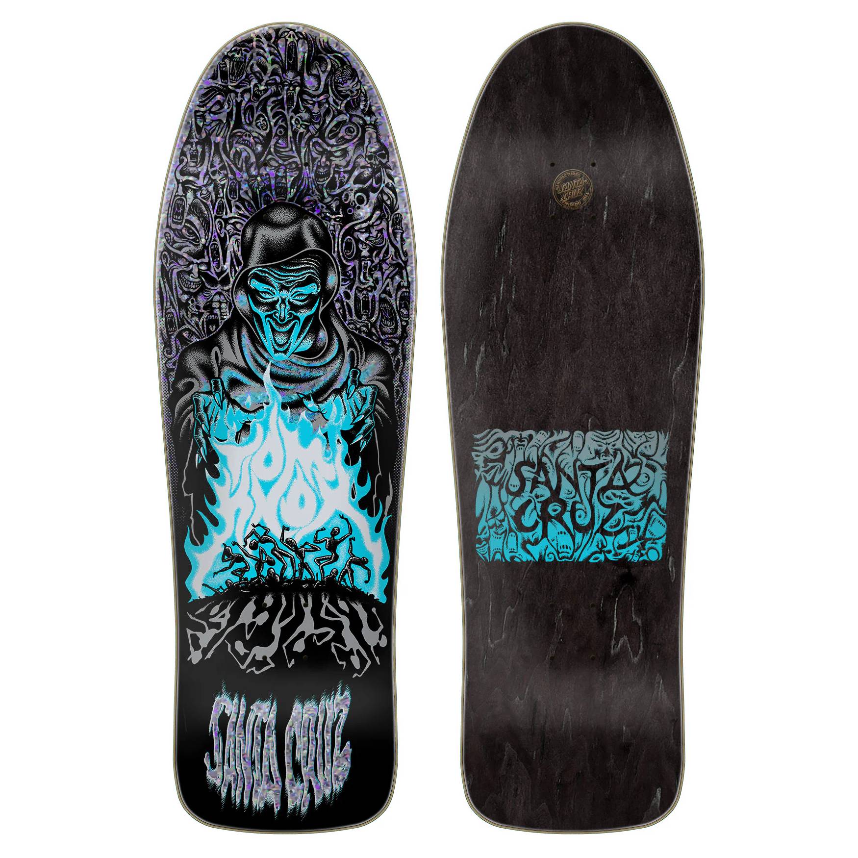 Tabla Skate Santa Cruz Knox Firepit Reissue 10.07