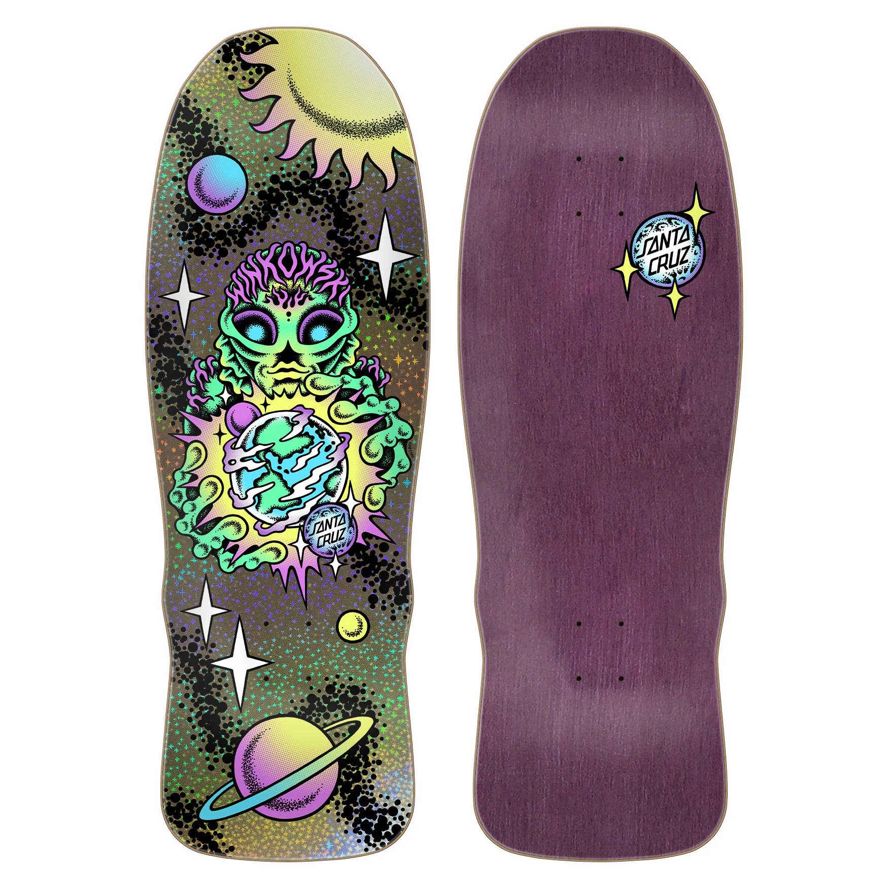 Tabla Skate Santa Cruz Winkowski Cosmic Pro Shaped 10.35
