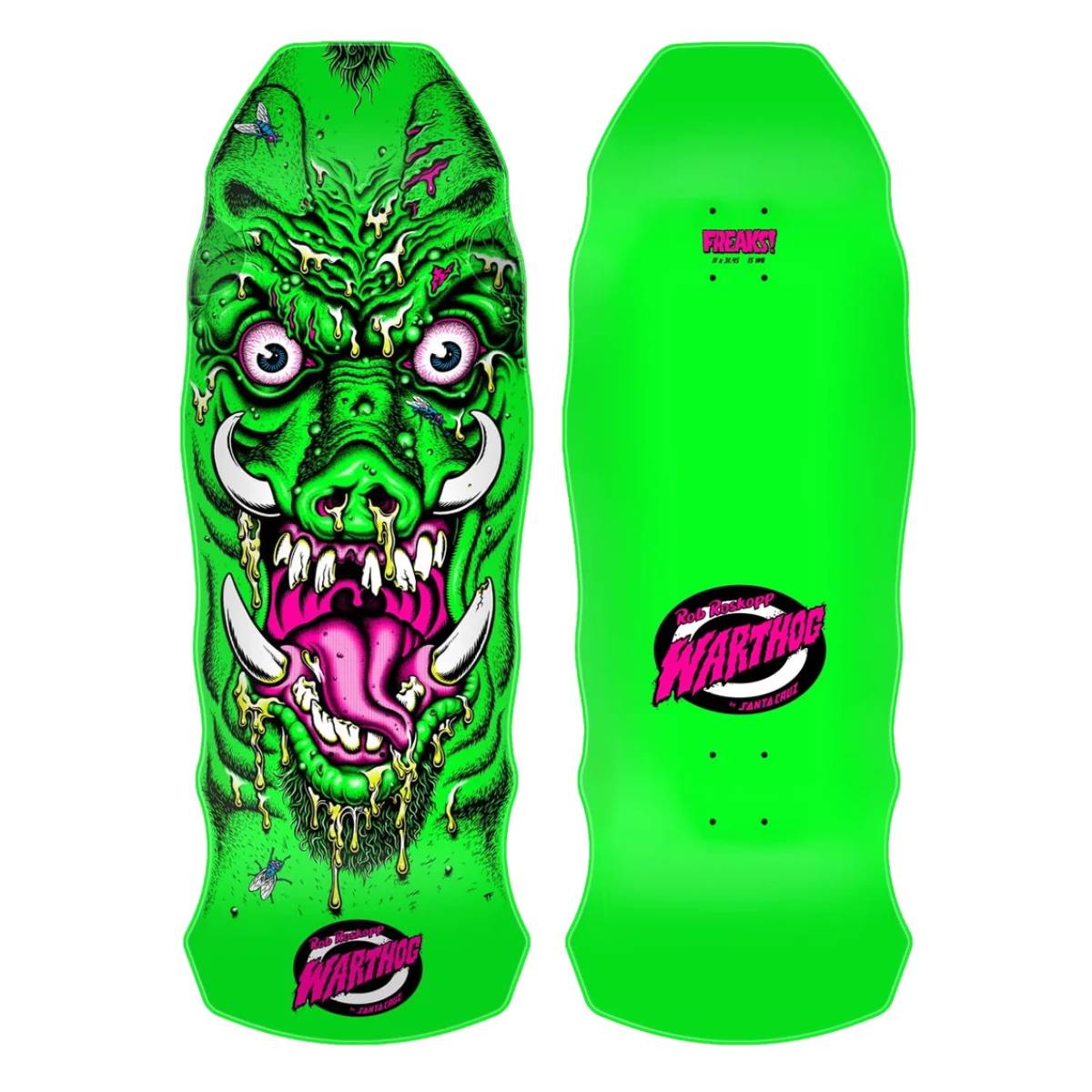 Tabla Skate Santa Cruz Roskopp Warthog Freaks 11.0