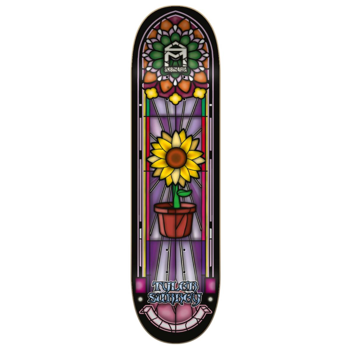 Tabla Skate Sk8mafia Stained Glass Surrey 8.25 + Lija