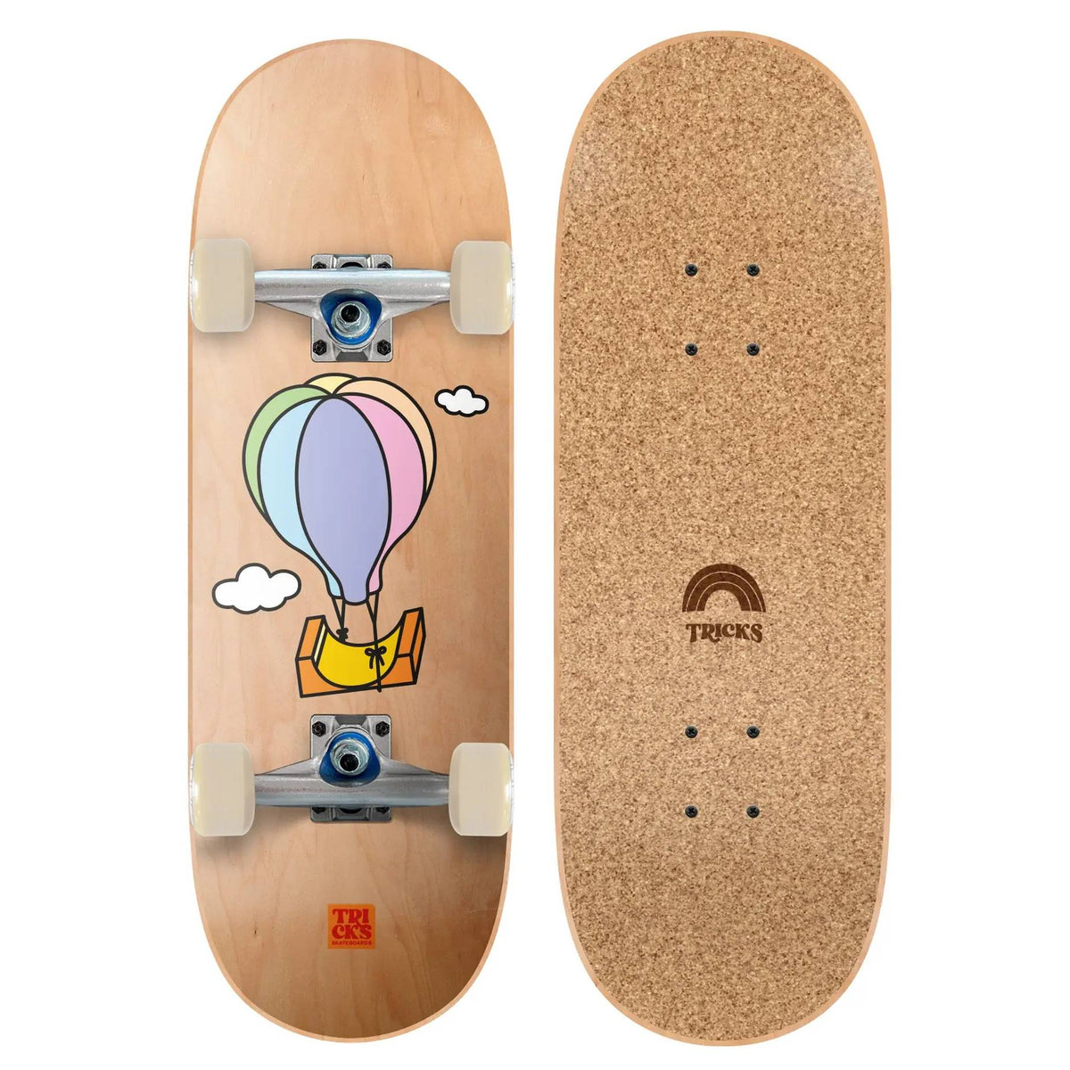Tabla Skate Completa Tricks Balloon Mini 7.87 Niño