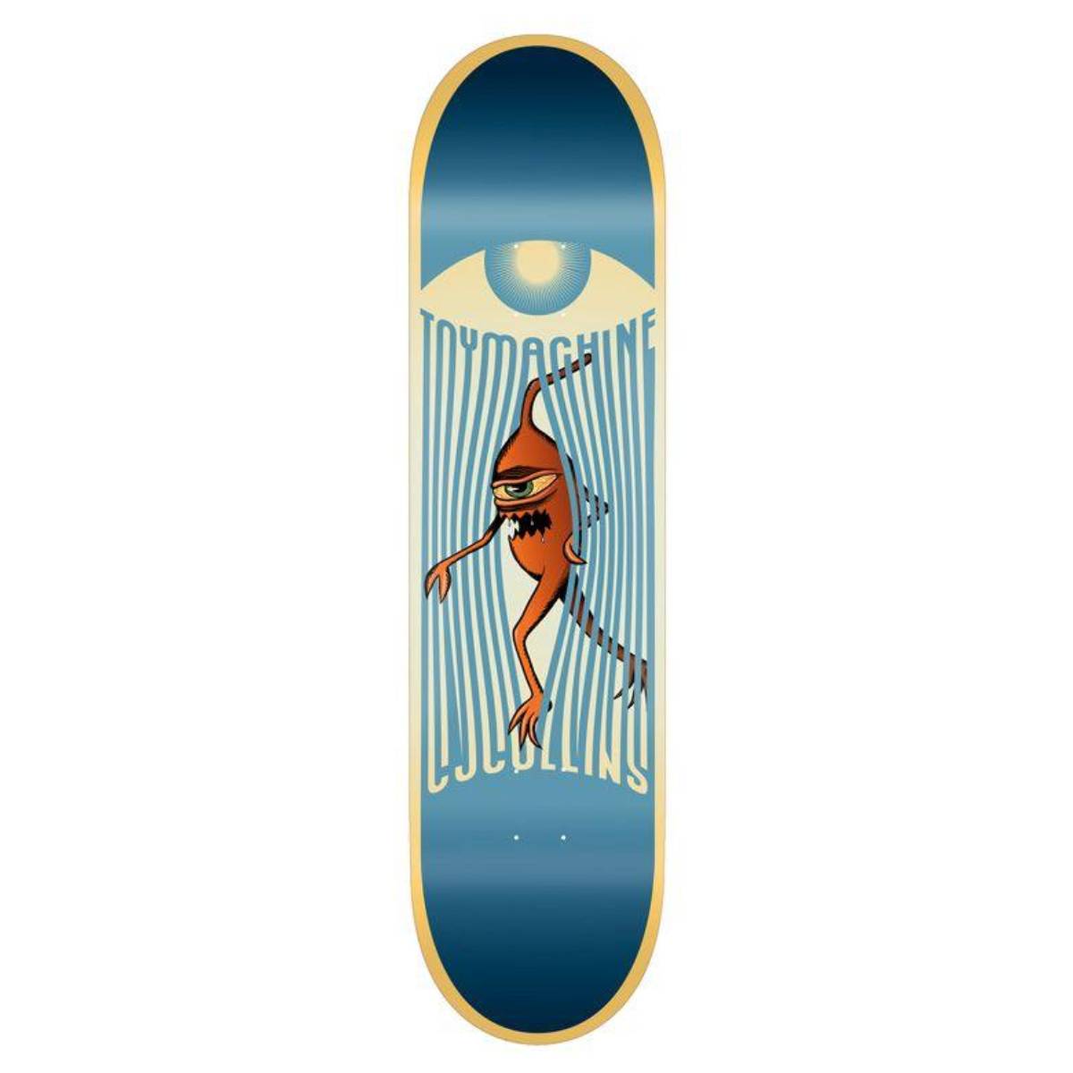 Tabla Skate Toy Machine CJ Collins Bars 8.18 + Lija