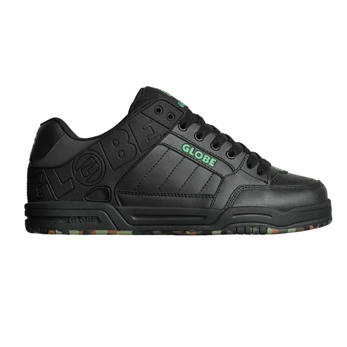 Zapatillas Globe Tilt Black Green Mosaic
