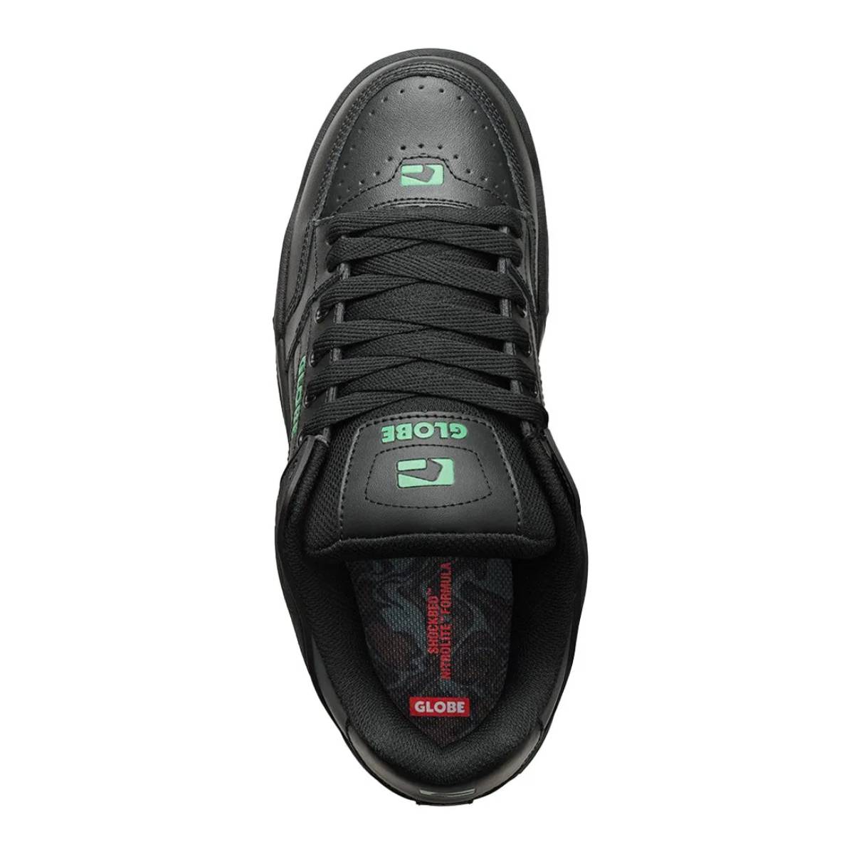 Zapatillas Globe Tilt Black Green Mosaic