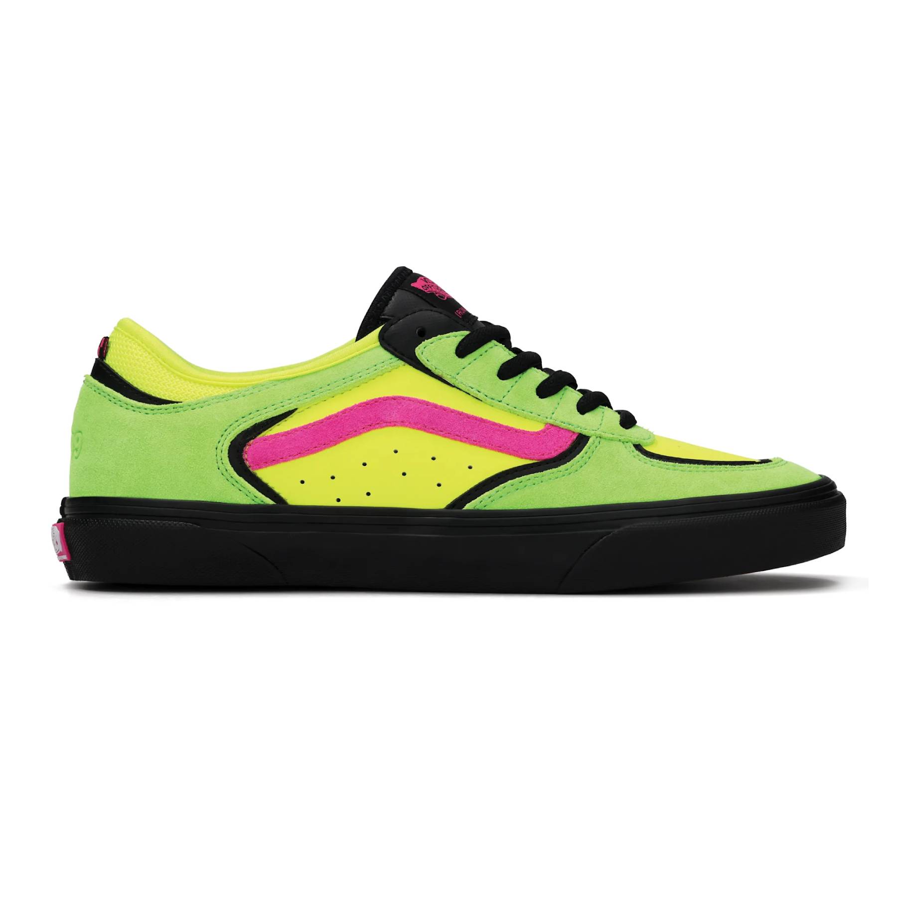 Zapatillas Vans Skate Rowley Neon Pink Green