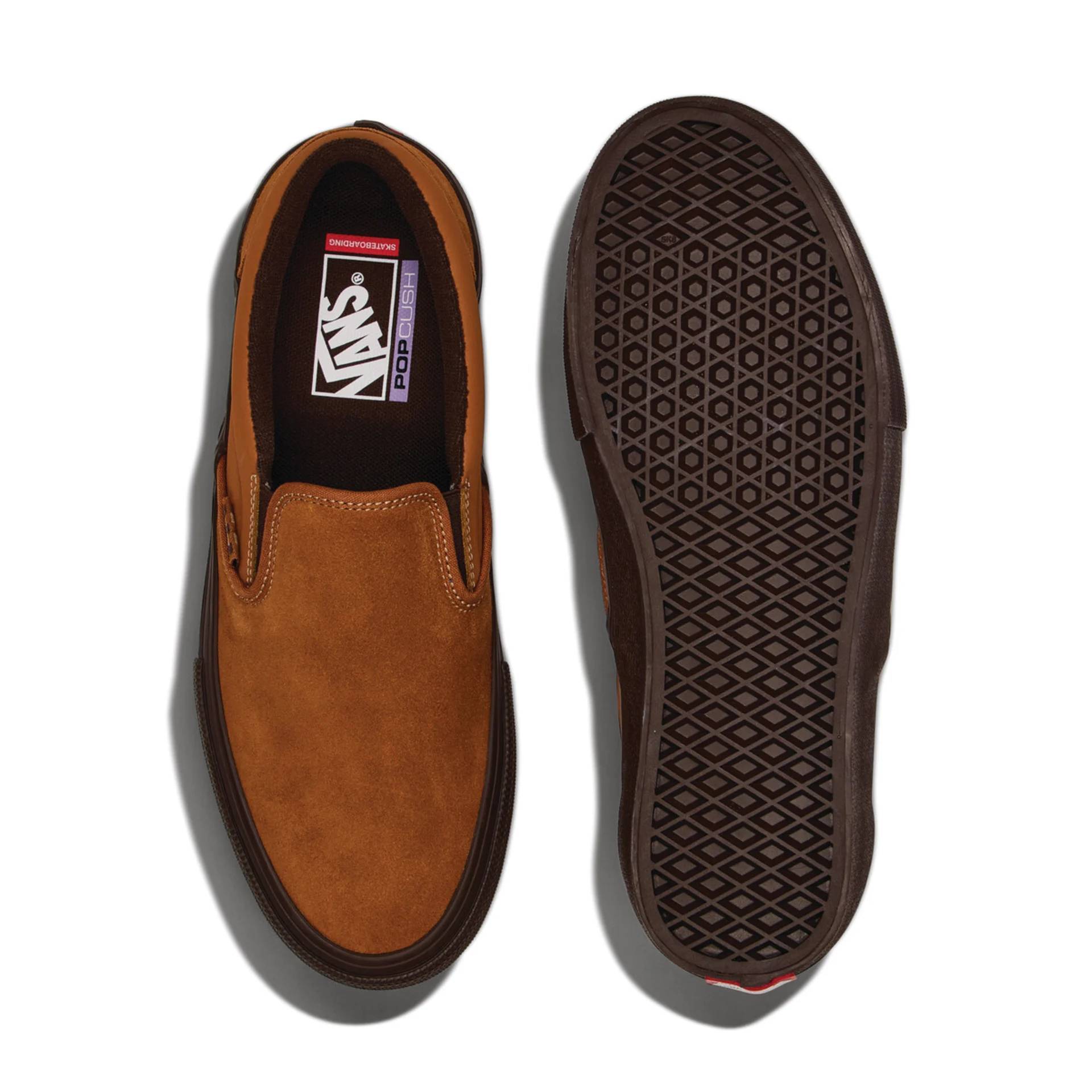 Zapatillas Vans Skate Slip-On Brown Gum