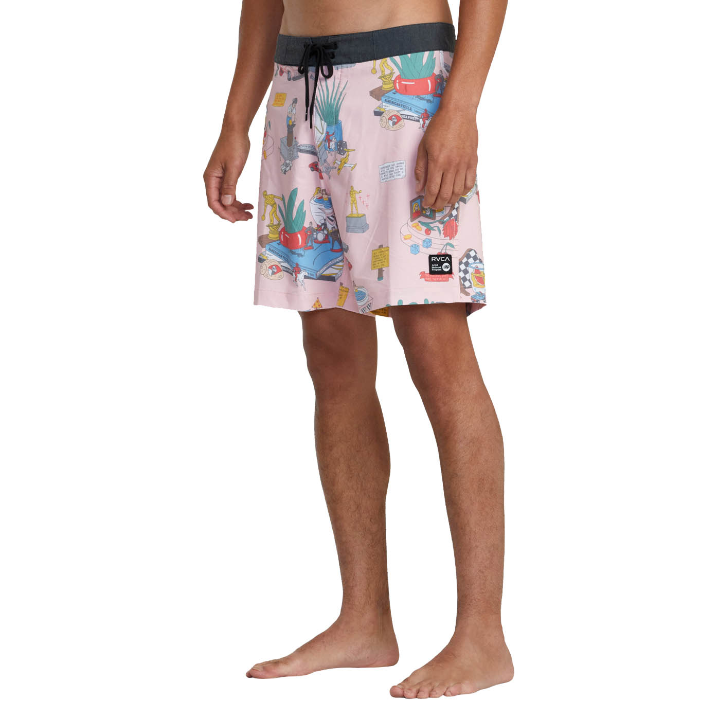 Bañador RVCA Luke P Multi Pink