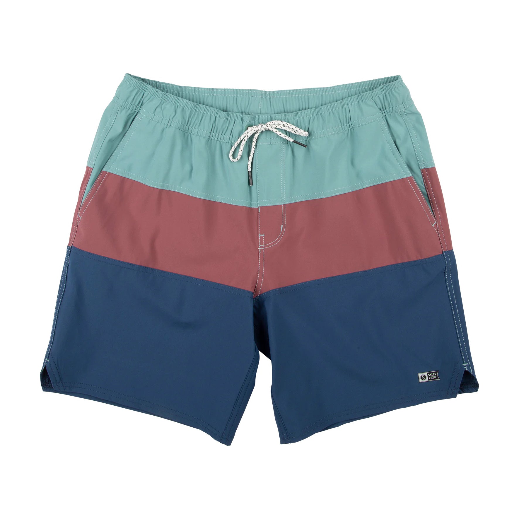 Bañador Salty Crew Beacons 2 Elastic Plum