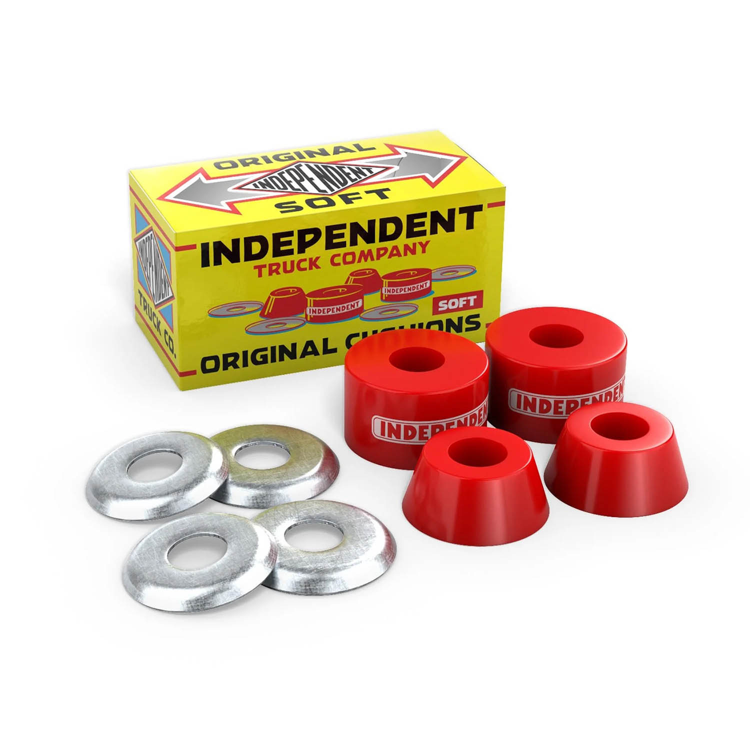 Gomas Skate Independent Genuine Parts Original Cushions Soft Red 90A