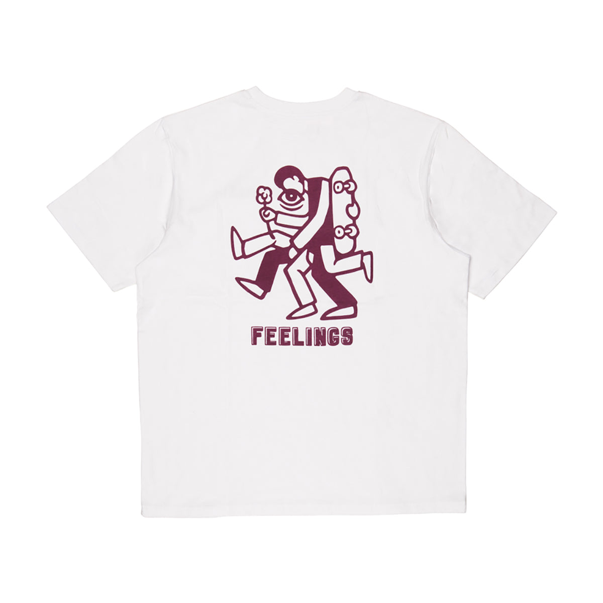 Camiseta And Feelings Legs White