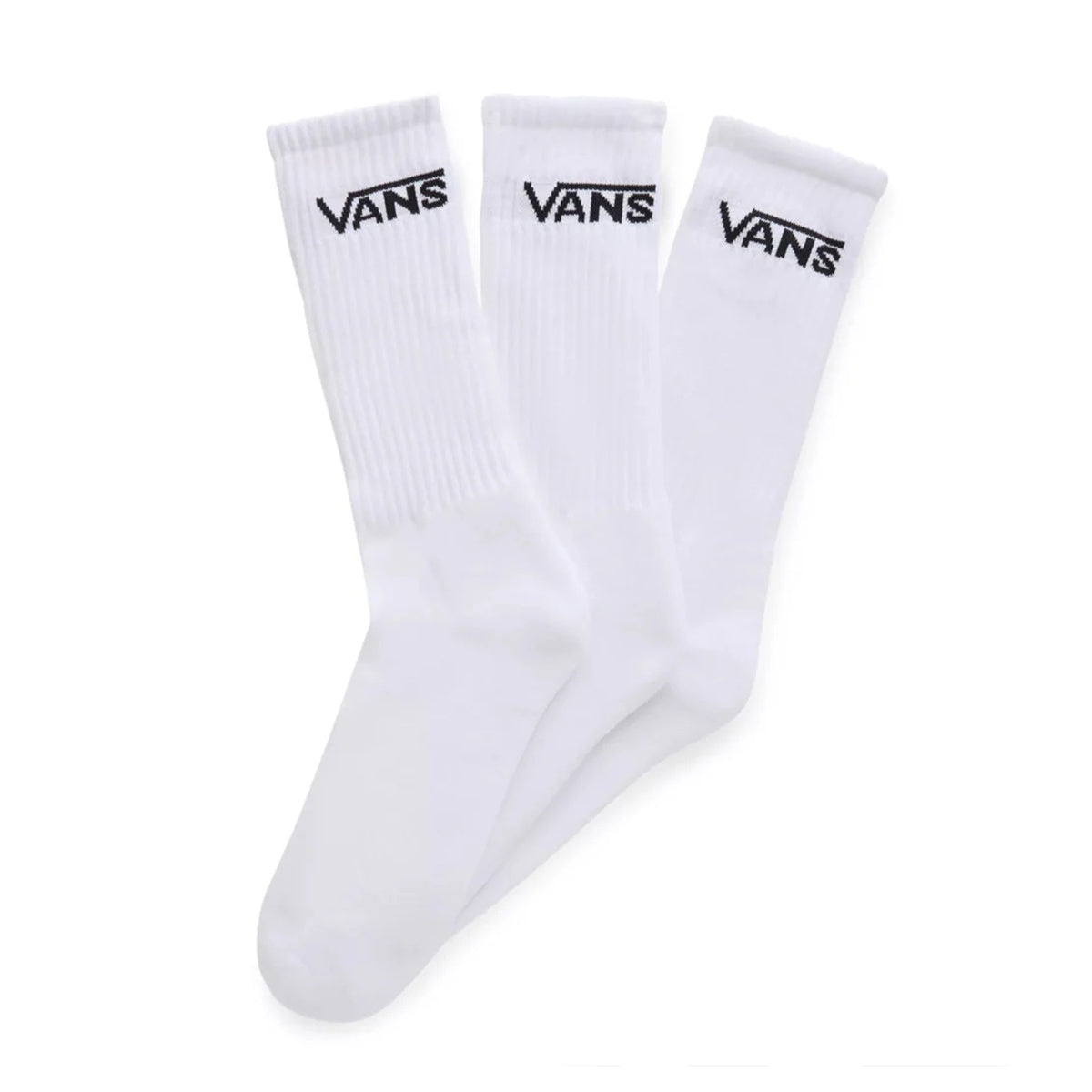 Pack 3 Calcetines Vans Classic Crew Rox White