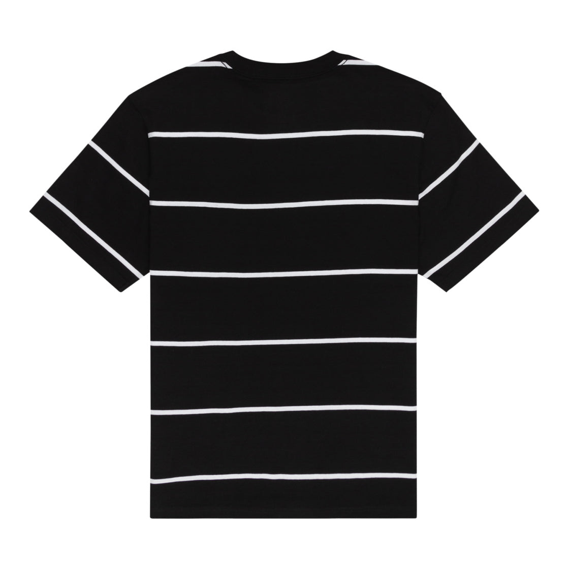 Camiseta Element Basic Pocket Label Black White Stripes